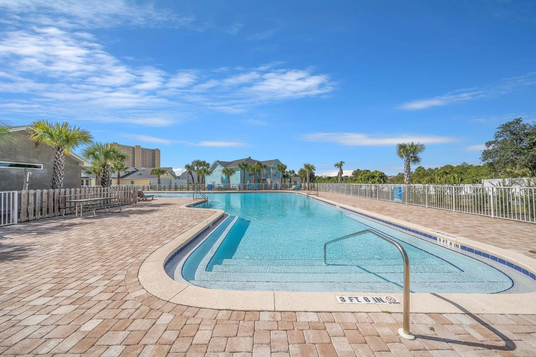 Swimming Pool in Travelodge by Wyndham Panama City Beach / Beachfront