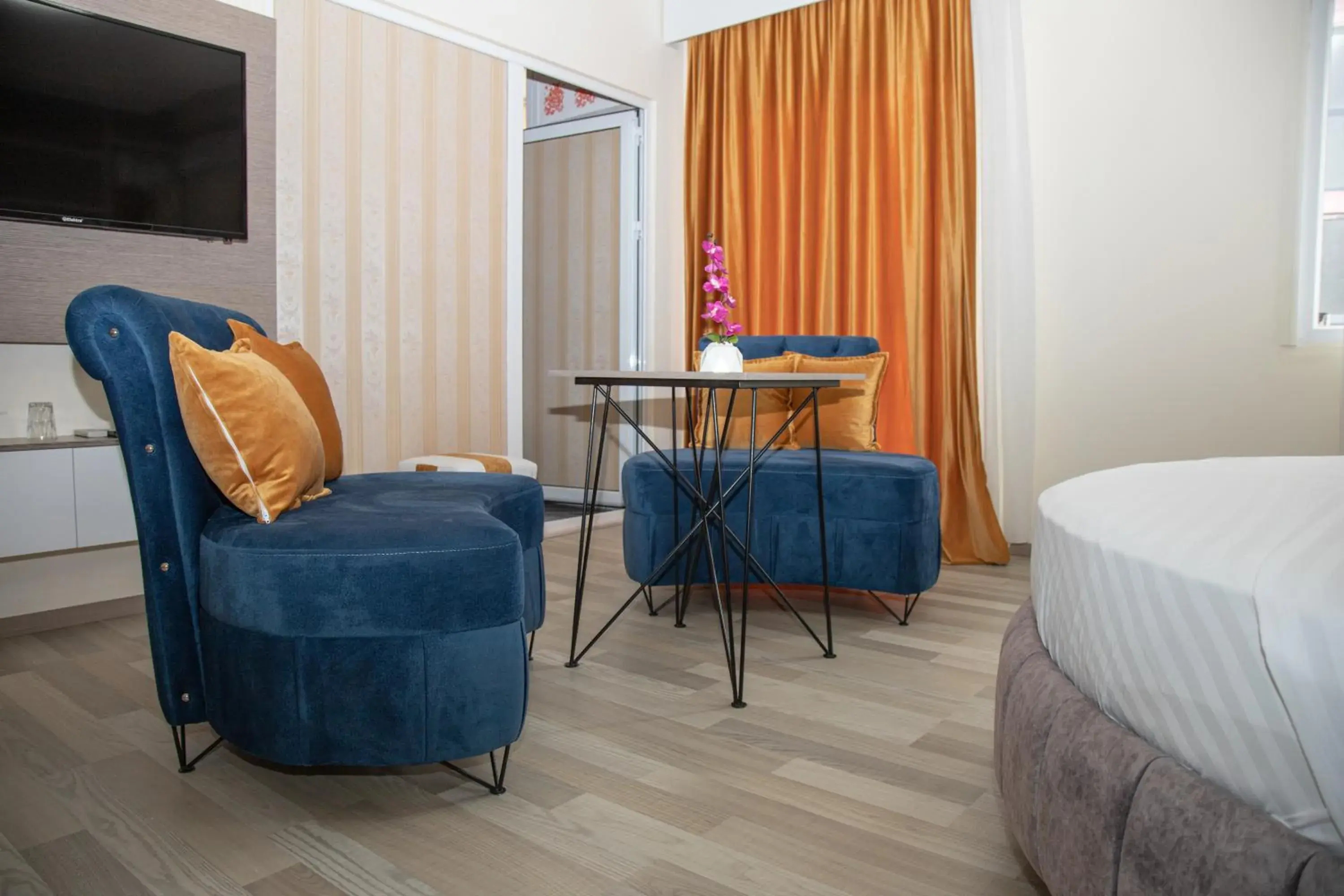 Deluxe Double Room with Balcony in Hotel Number One Deluxe Double Room with Balcony in Hotel Number One