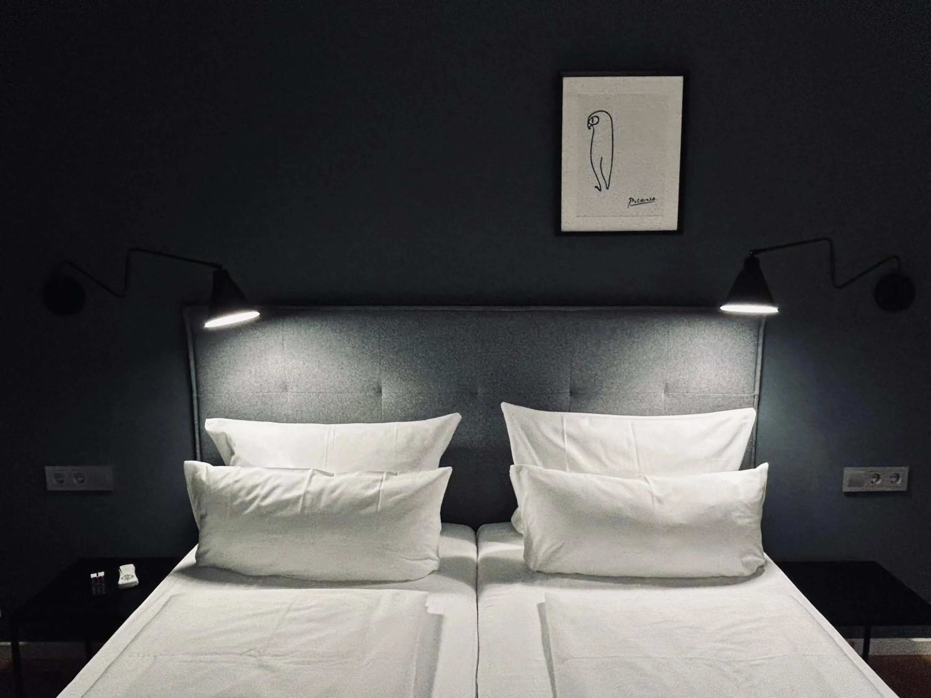 Bed in DK Hotel Heidelberg