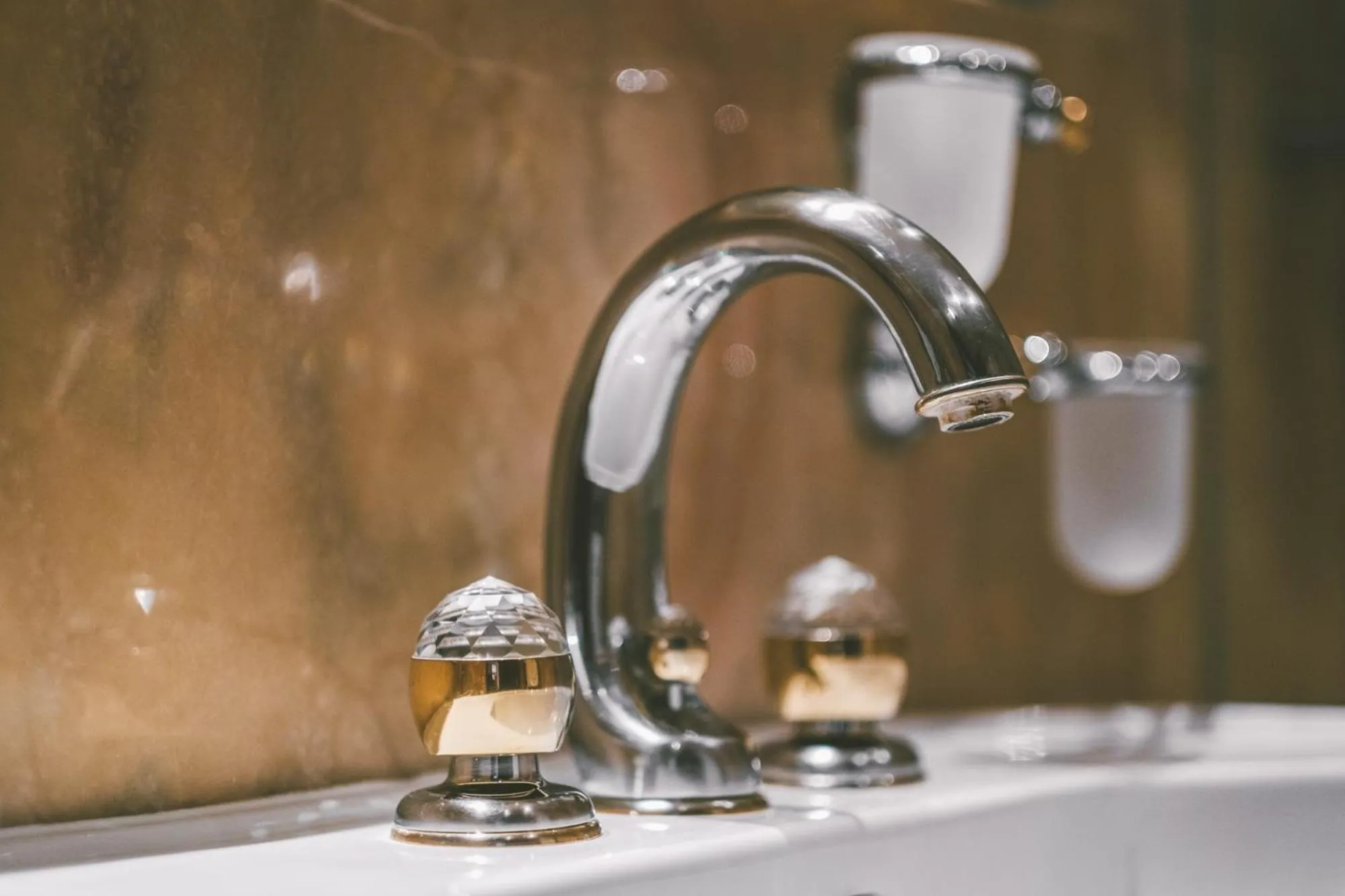 Bathroom in Antares Hotel