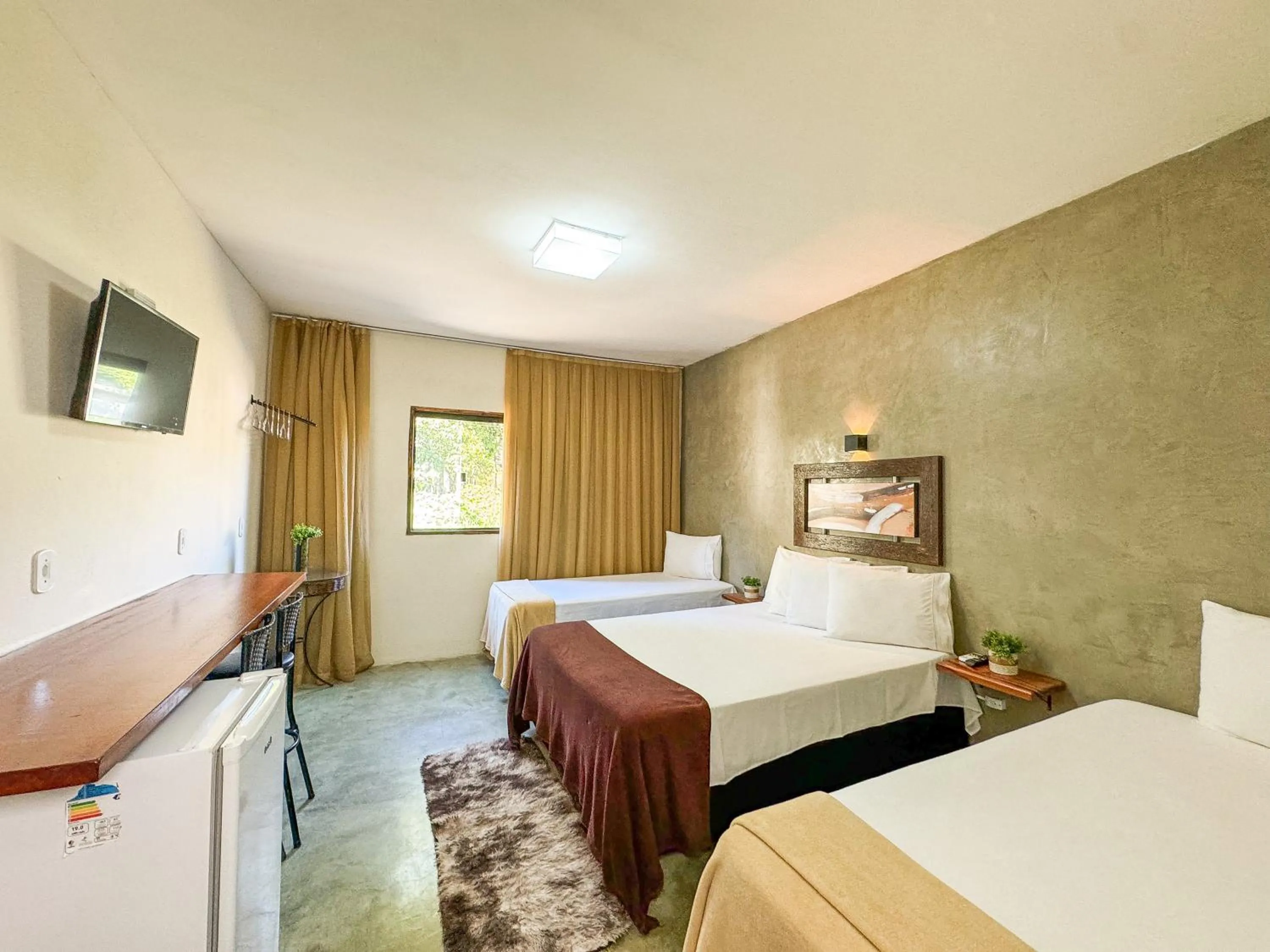 Bedroom, Bed in Pousada Entre Folhas