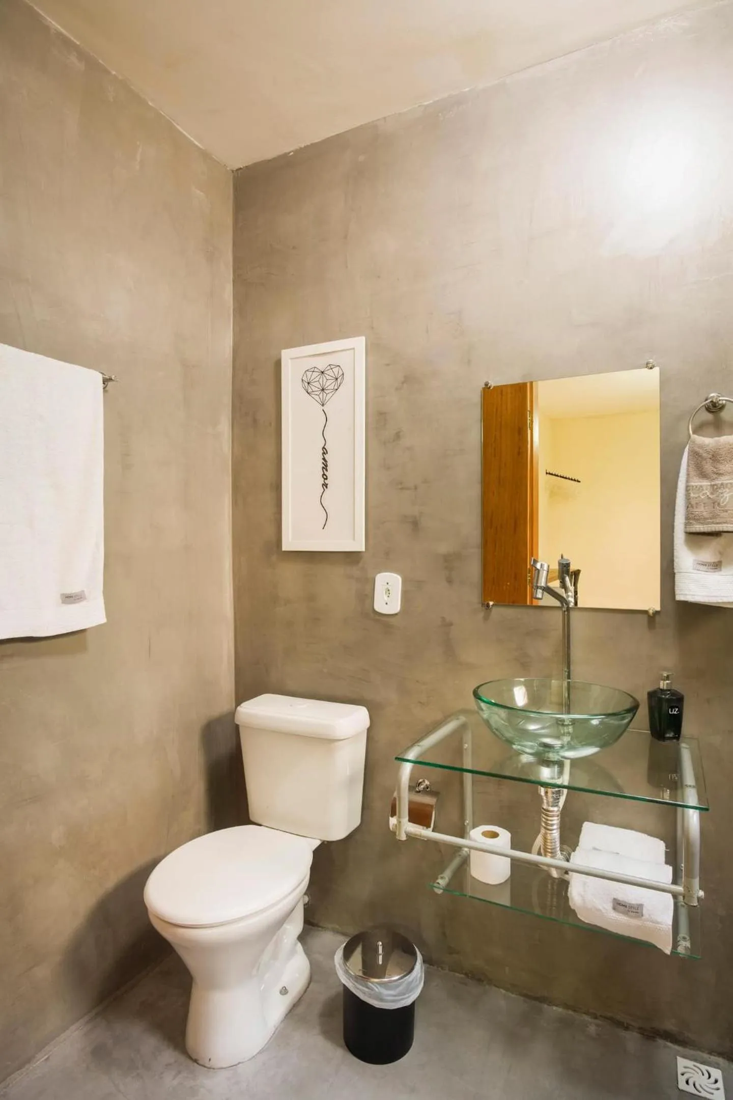 Toilet in Pousada Entre Folhas