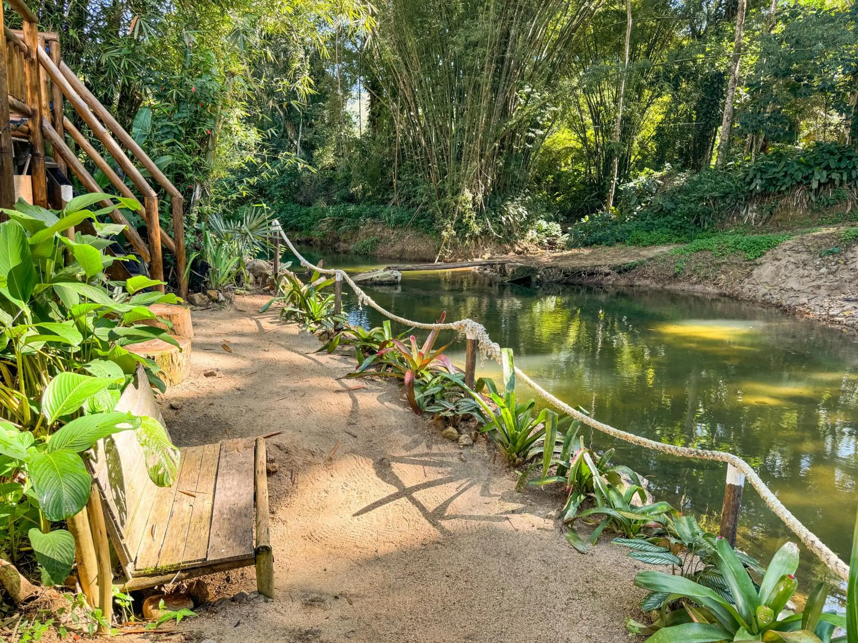 Garden in Pousada Entre Folhas