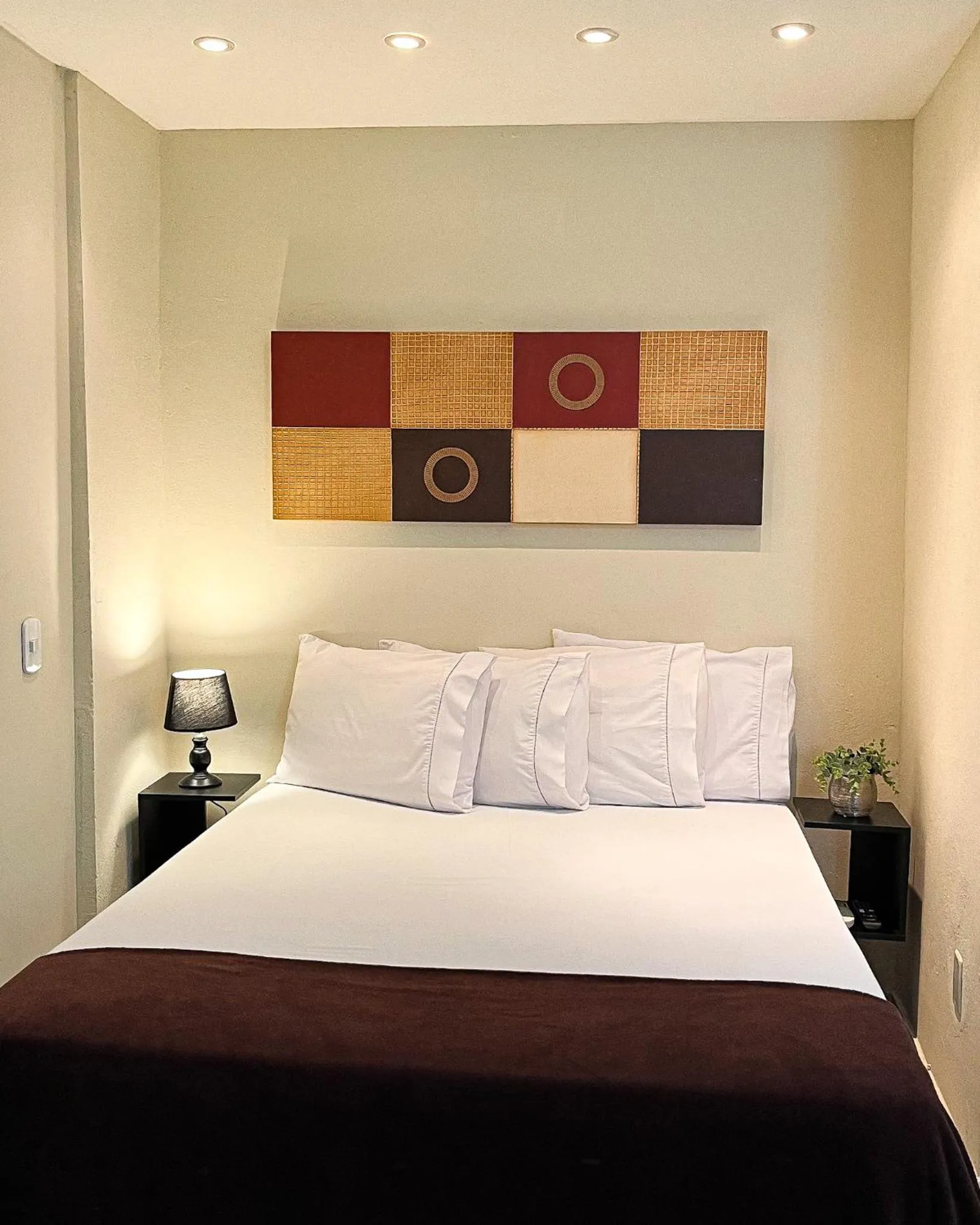 Bed in Pousada Entre Folhas