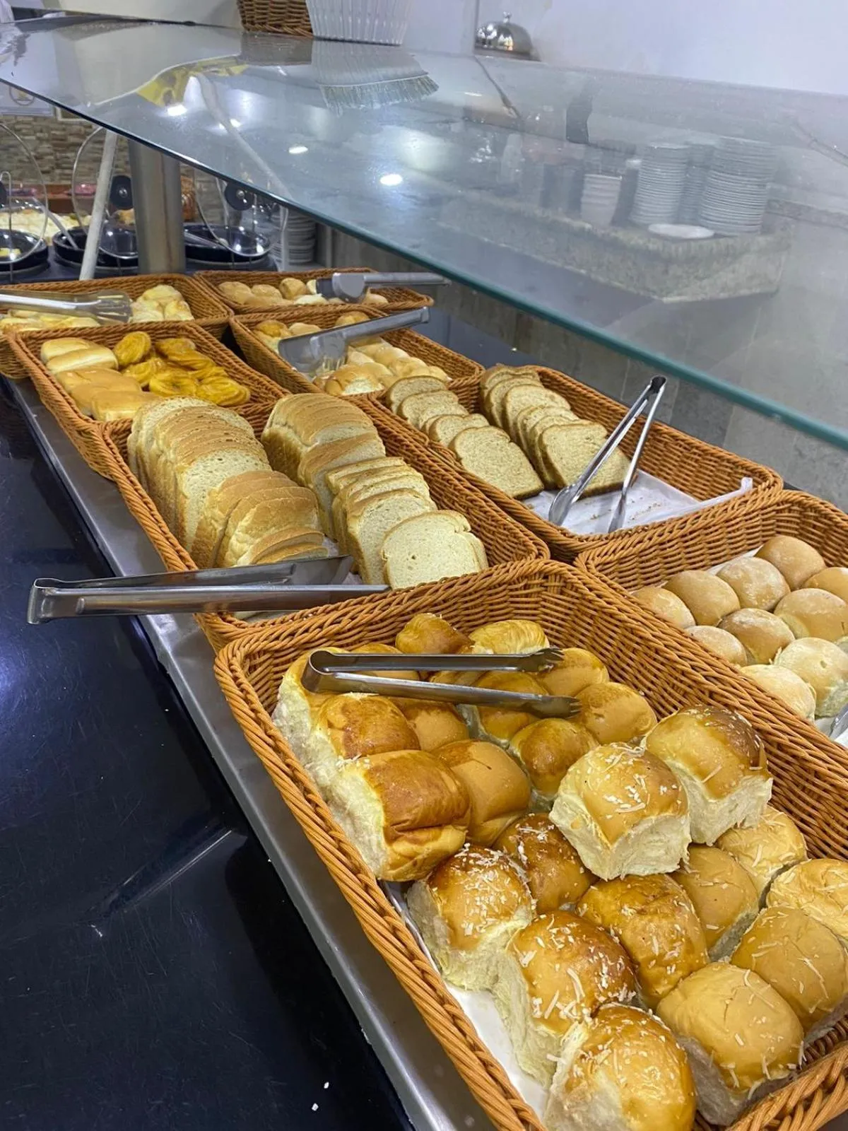 Buffet breakfast in Basilica Palace Hotel