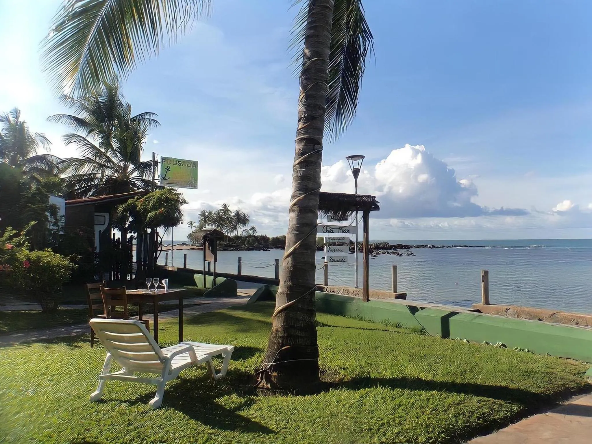 Beach in Chez Max Pousada