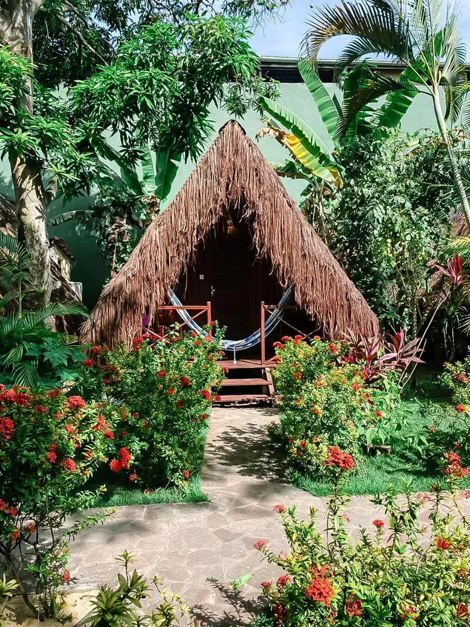 Garden in Chez Max Pousada