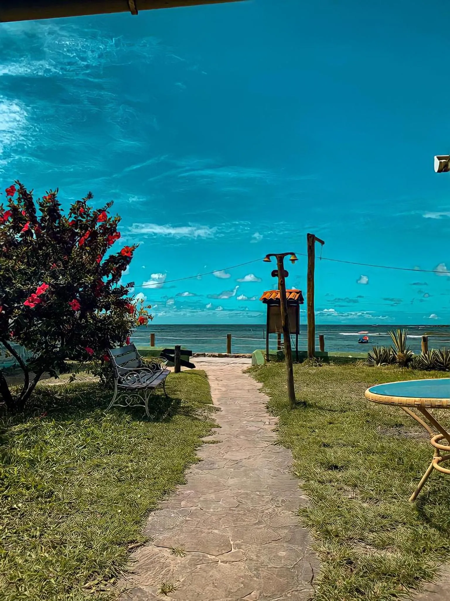 Beach in Chez Max Pousada