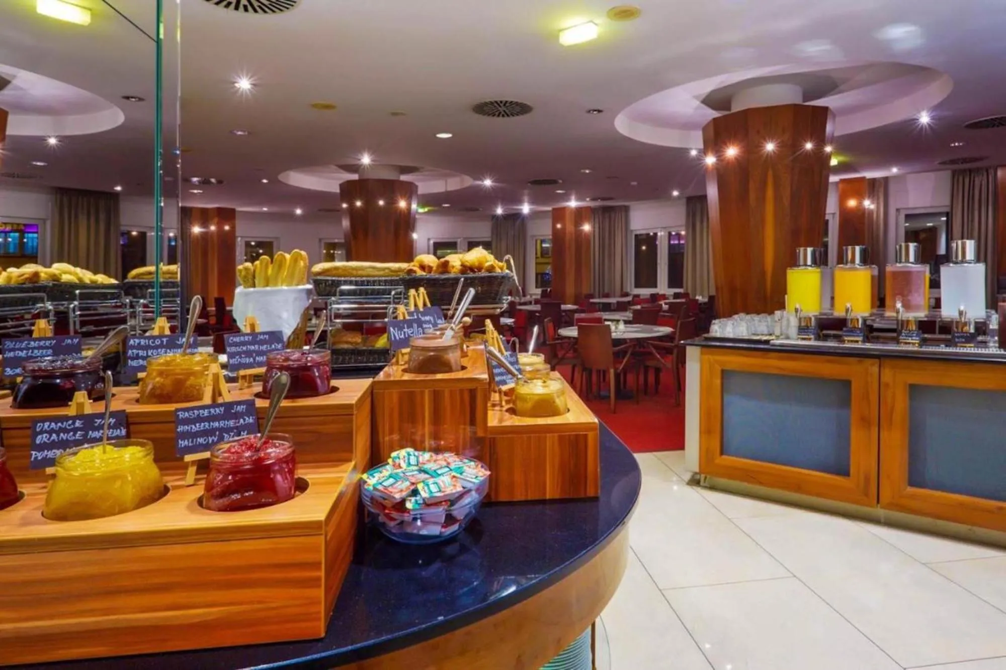 Buffet breakfast in Don Giovanni Hotel Prague - Great Hotels of The World