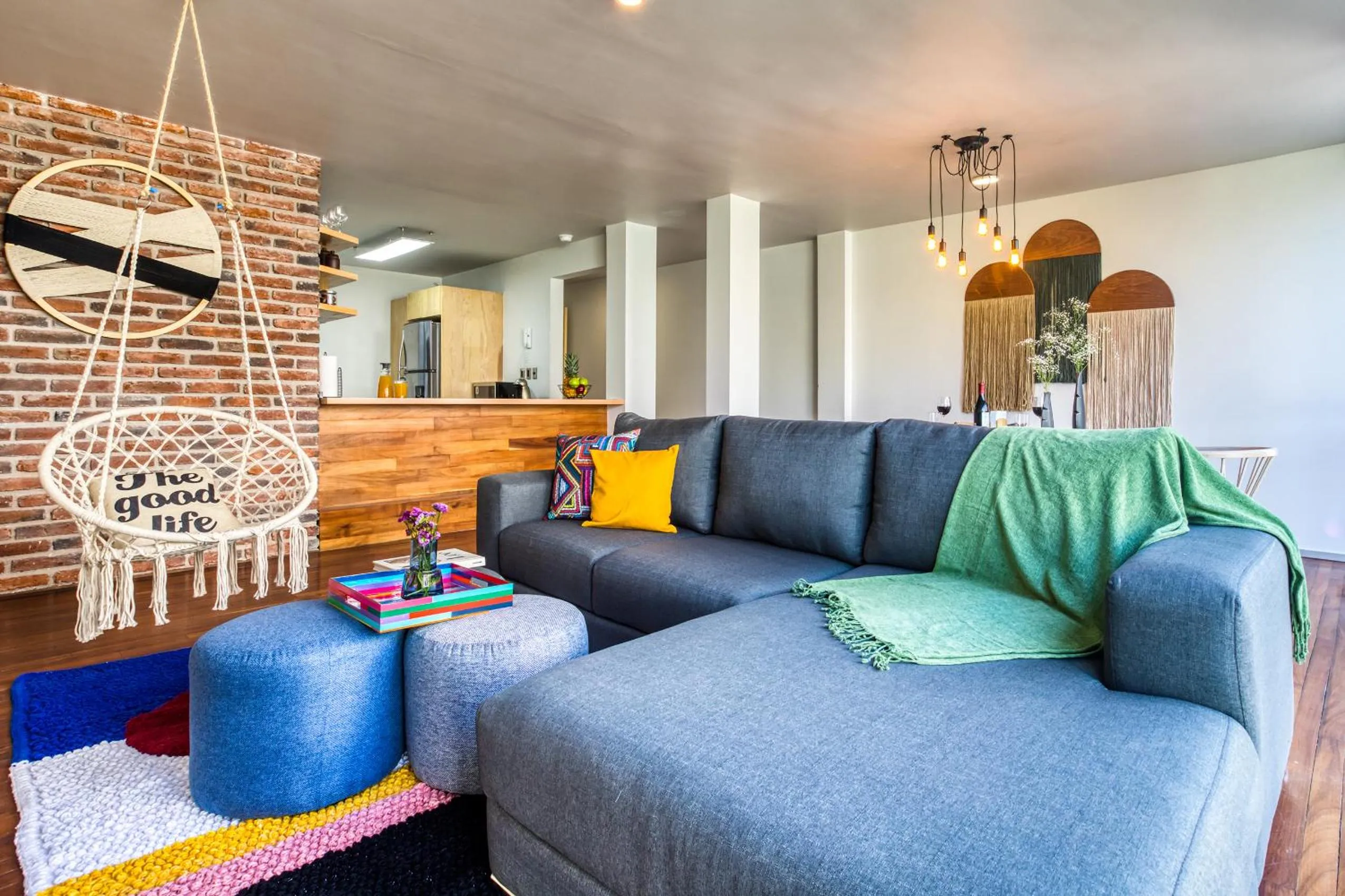 Living room in ULIV Condesa