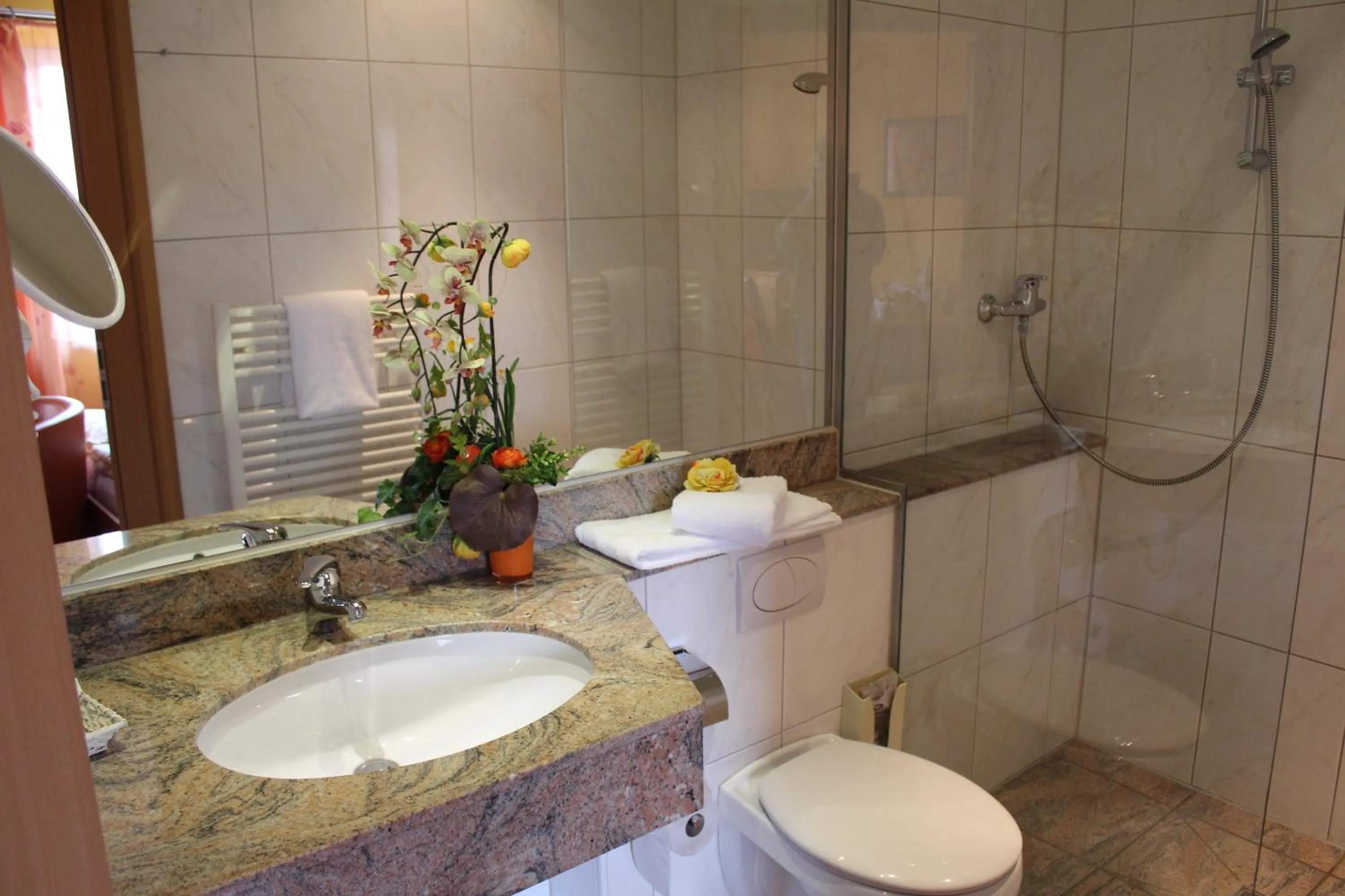 Bathroom in Schwiizeralp Hotel & Restaurant