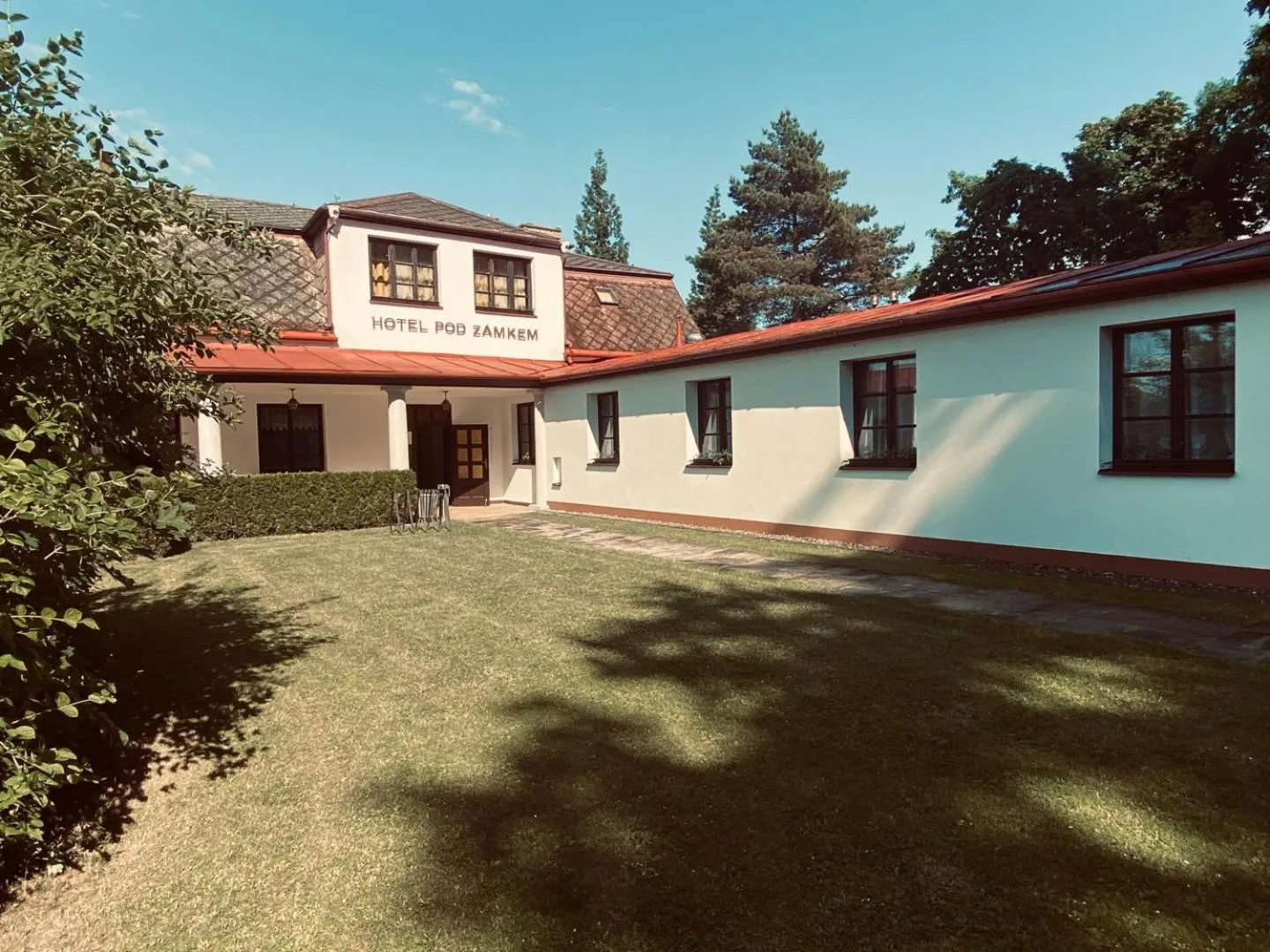 Property building in Hotel Pod Zámkem