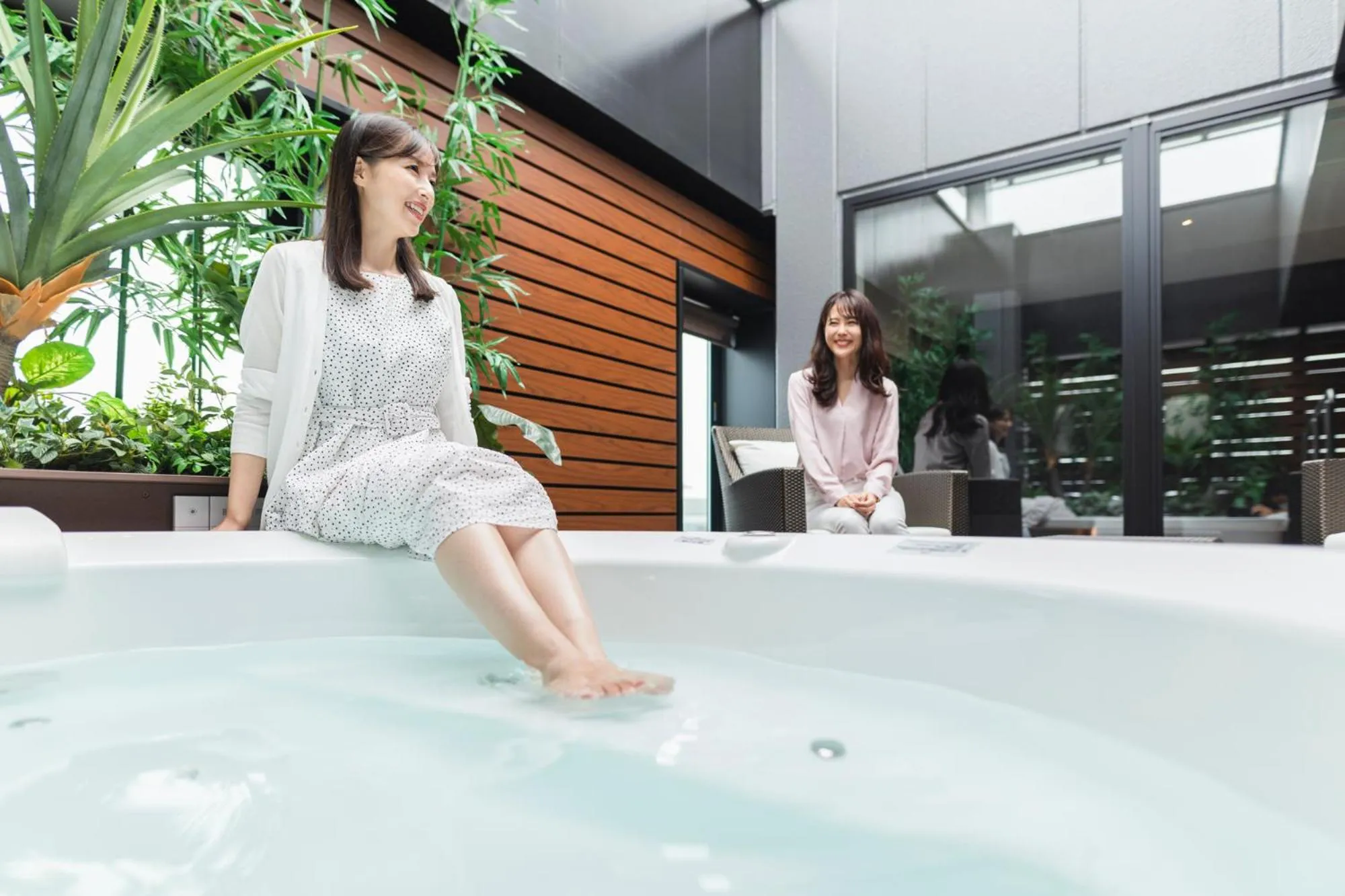 Open Air Bath in HOTEL ASYL TOKYO KAMATA