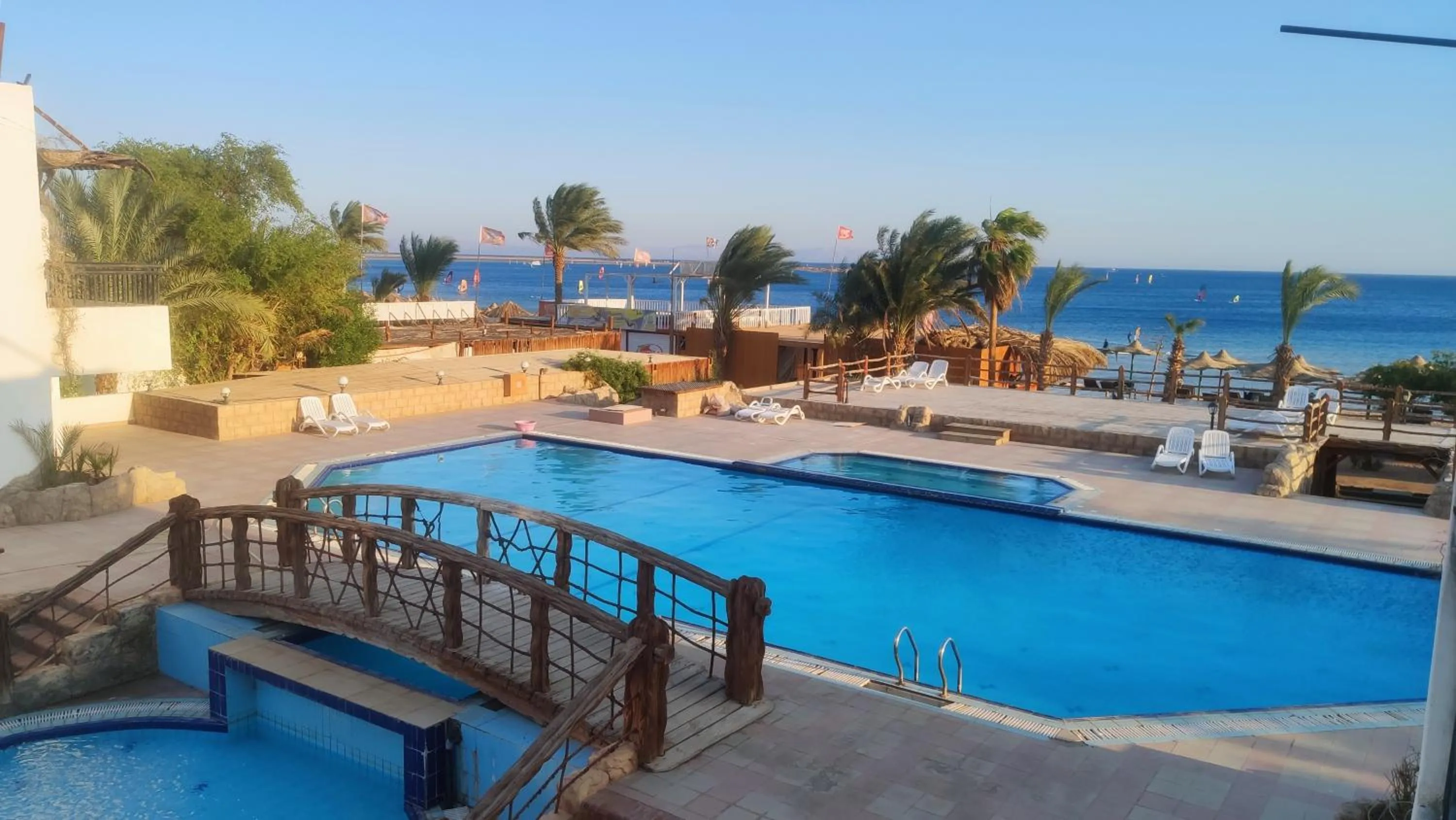 Swimming pool in Panda resort