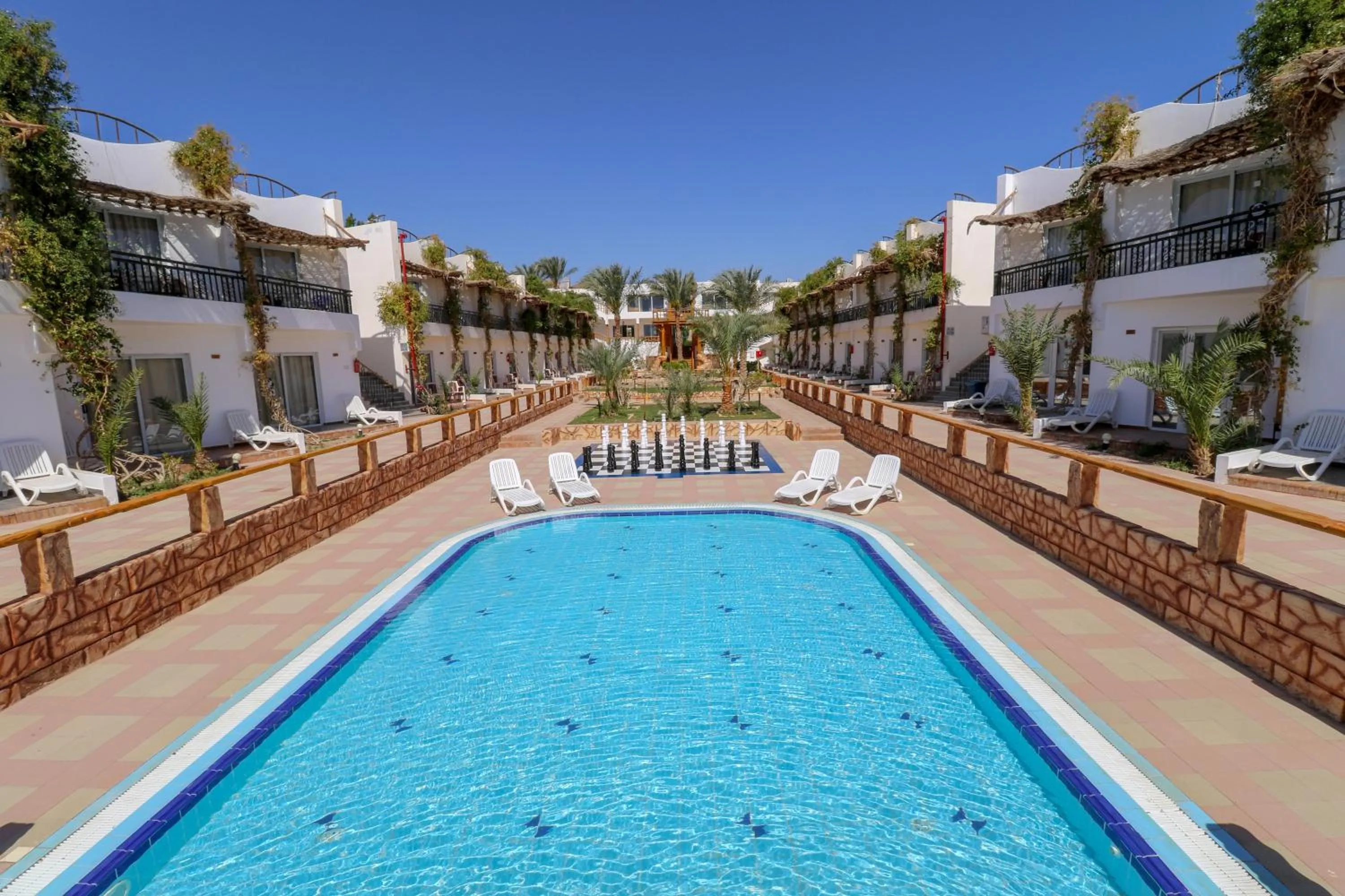 Pool view in Panda resort