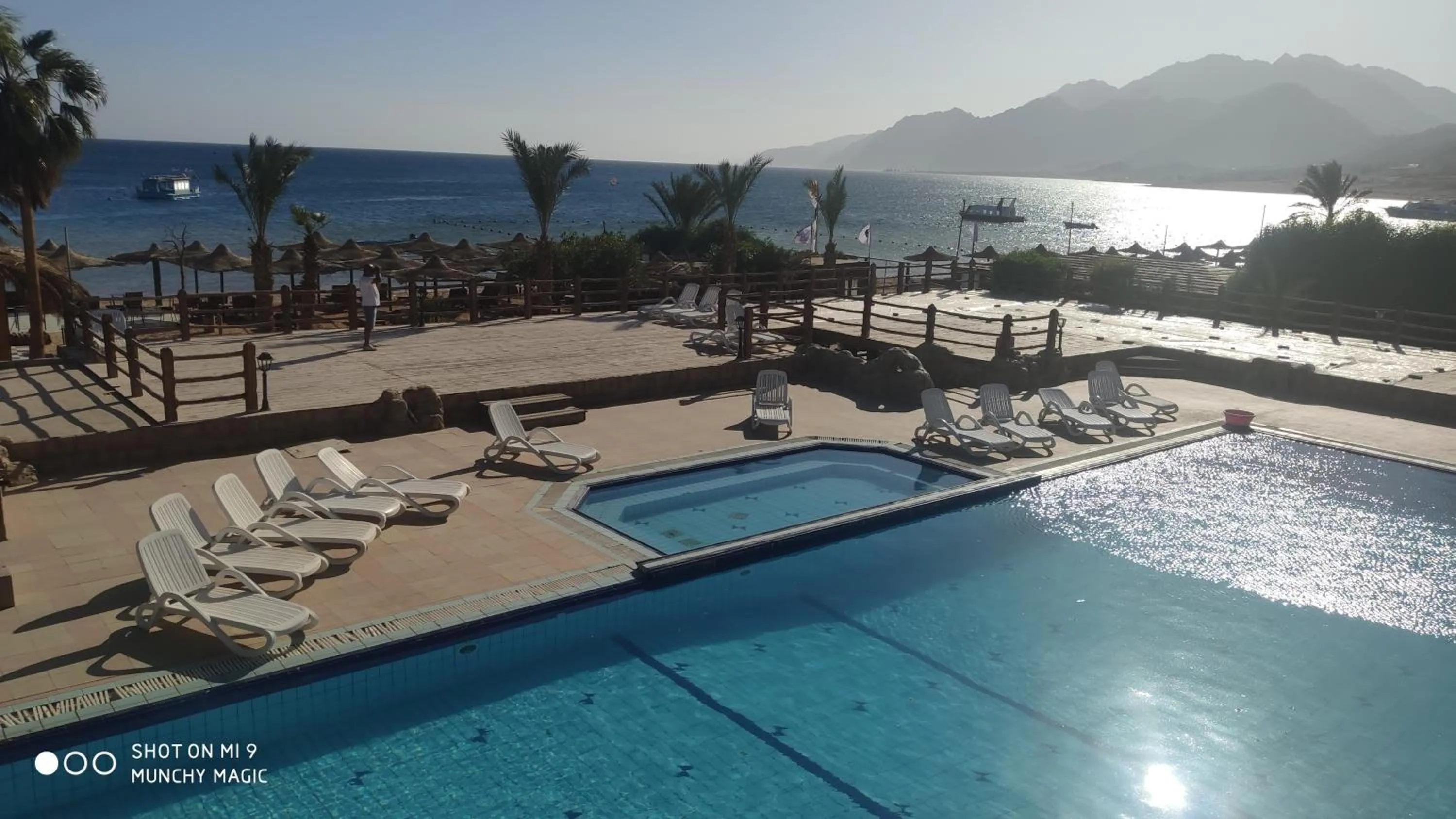 Swimming pool in Panda resort