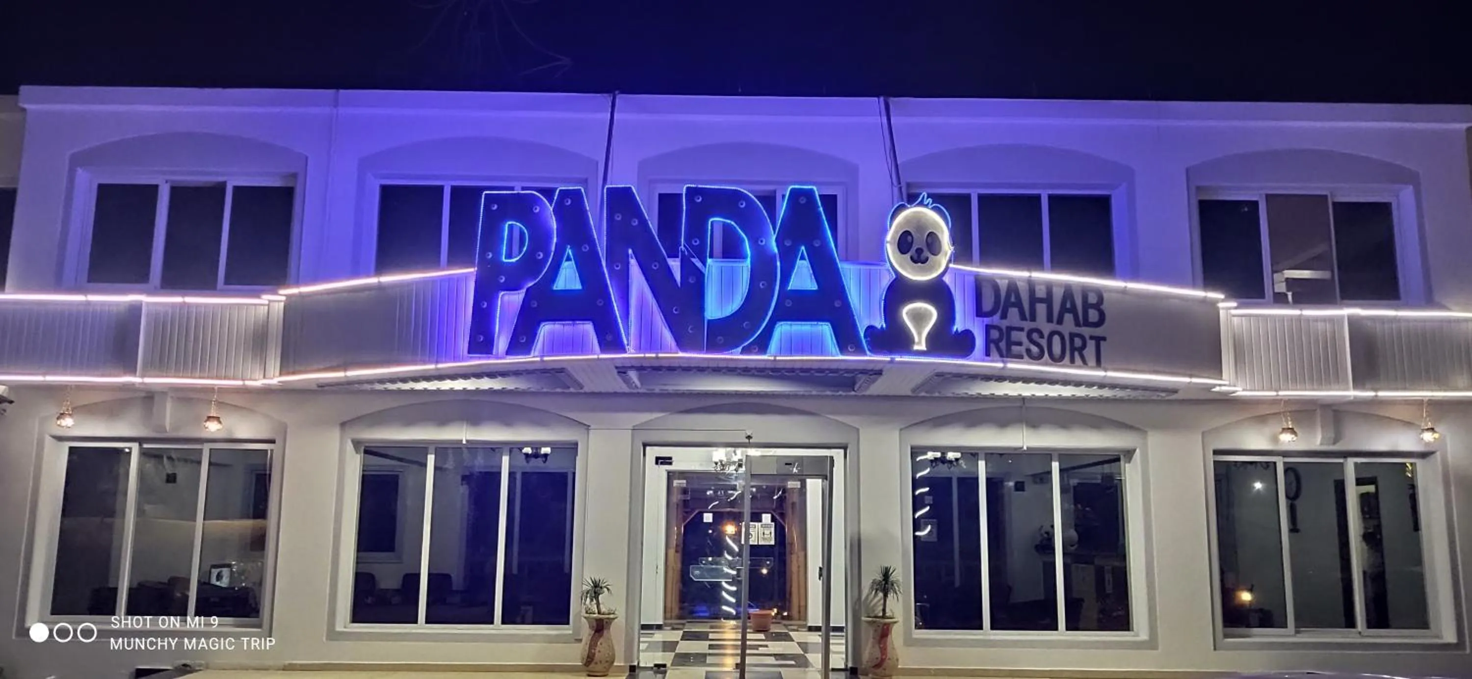 Property building in Panda resort