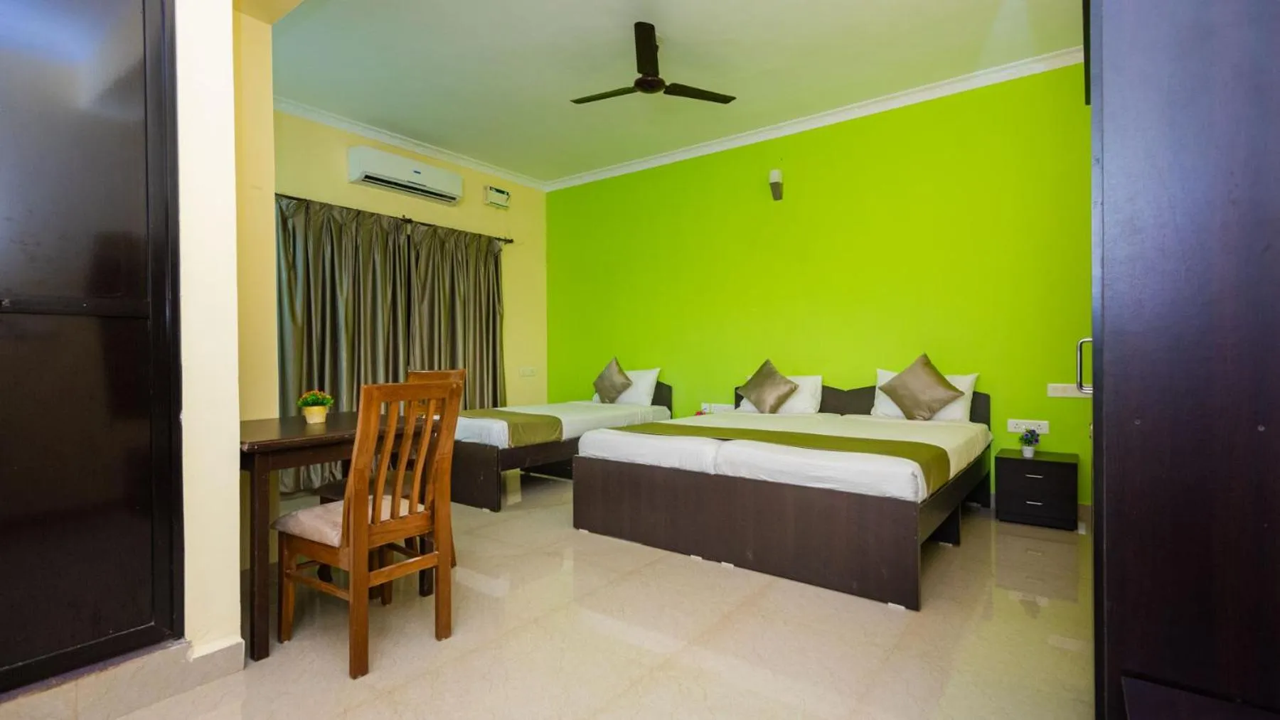 Bedroom, Bed in Hotel Spring Height Hotels Near Mall De Goa