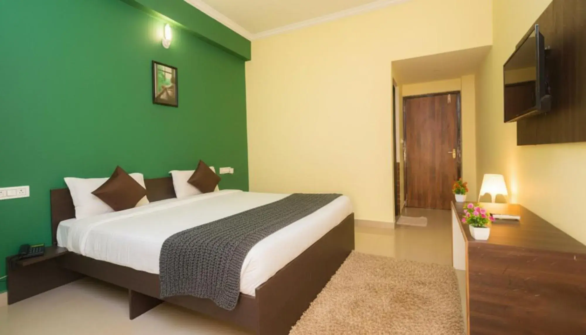 Executive Triple Room - single occupancy in Hotel Spring Height Hotels Near Mall De Goa Executive Triple Room - single occupancy in Hotel Spring Height Hotels Near Mall De Goa