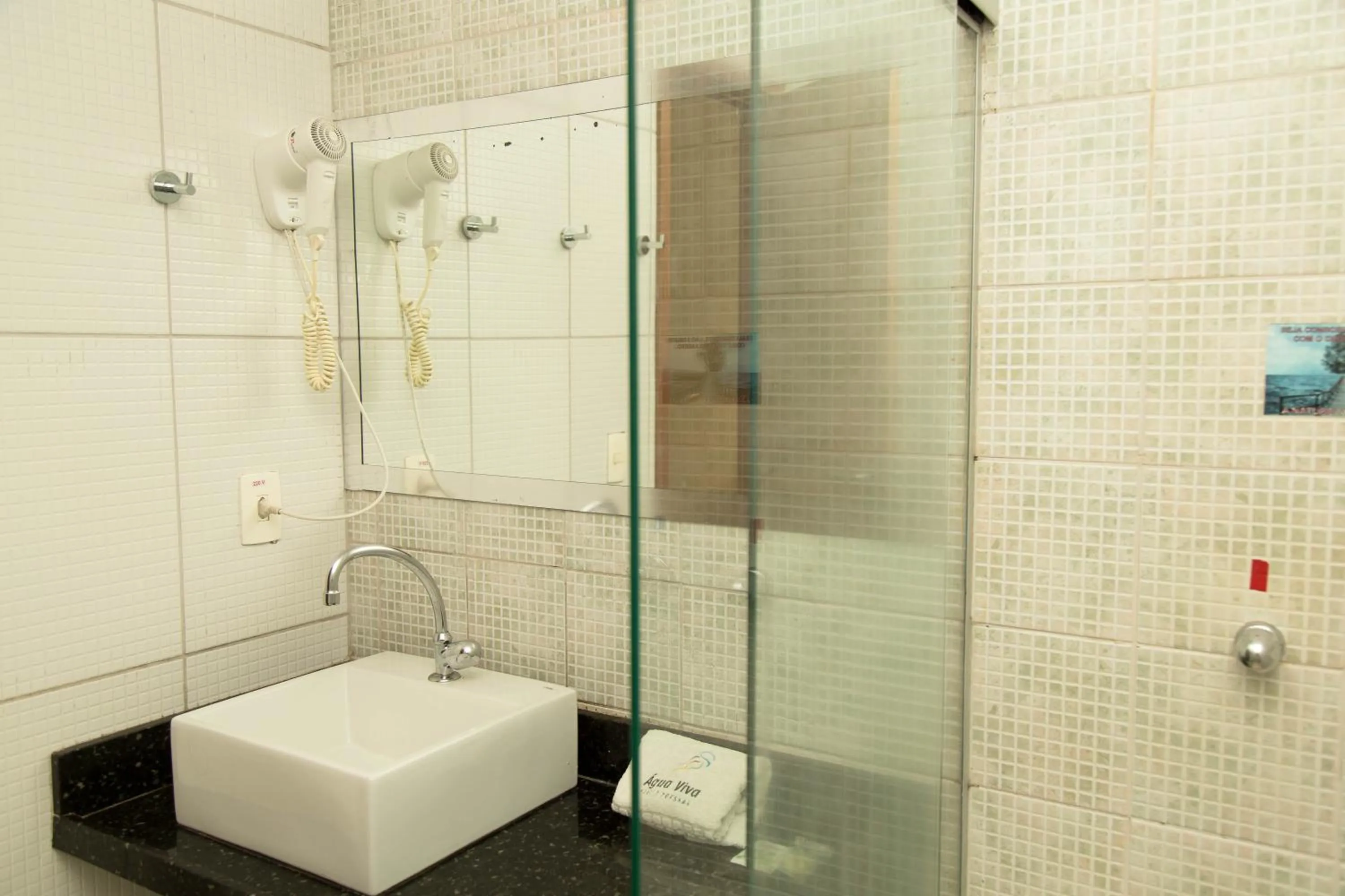 Bathroom in Pousada Água Viva