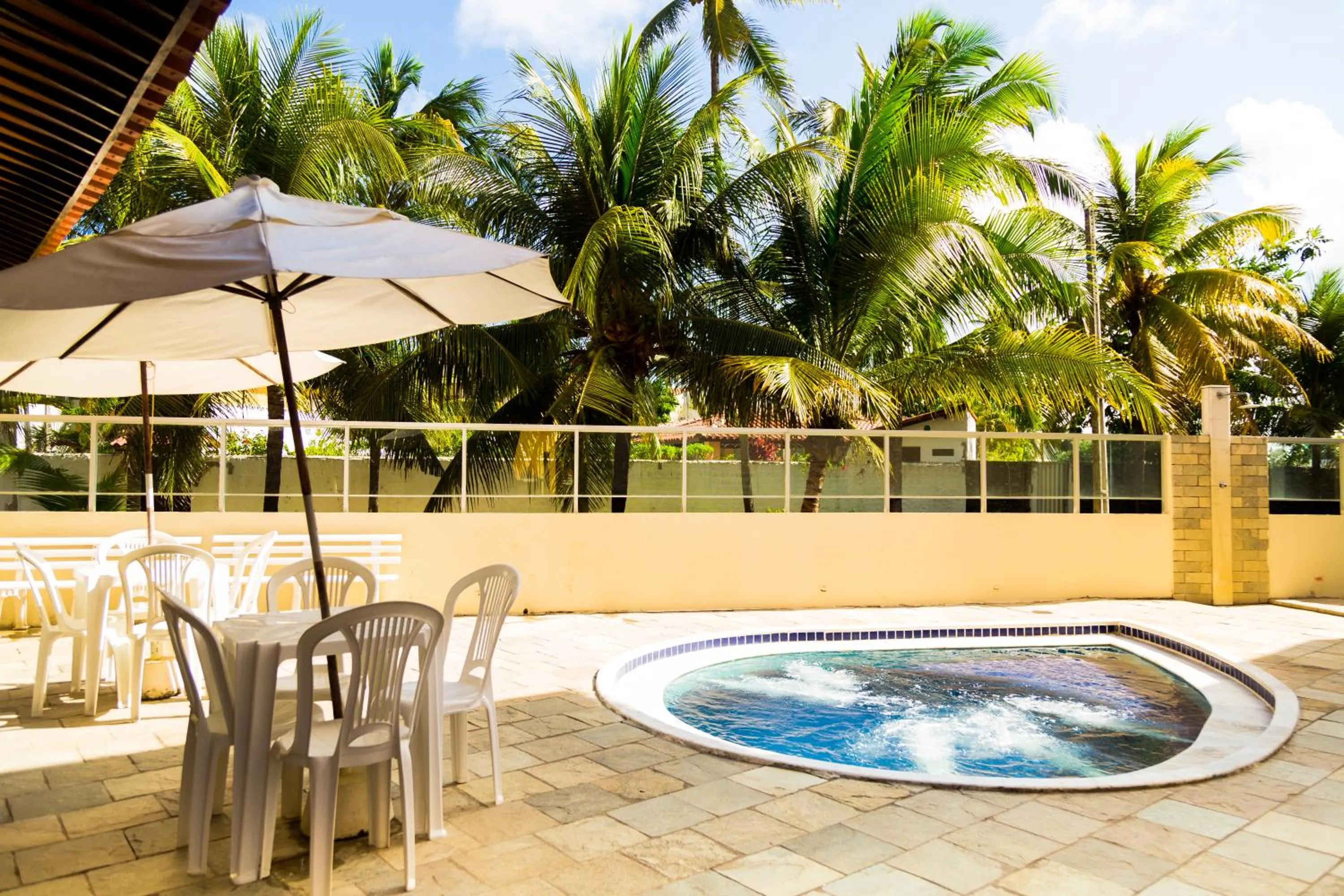 Hot Tub in Pousada Água Viva