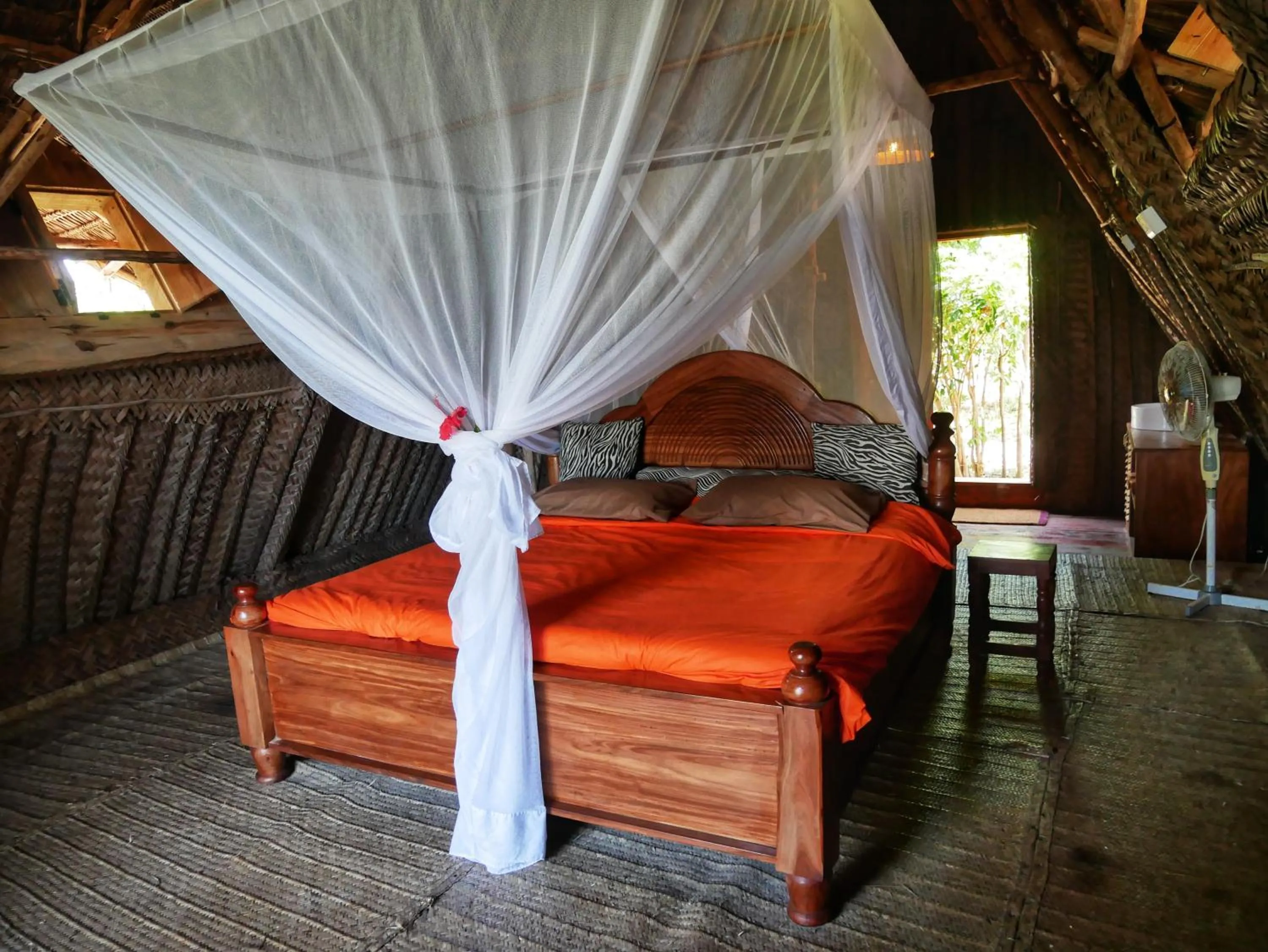 Bedroom, Bed in COCO REEF ECOLODGE