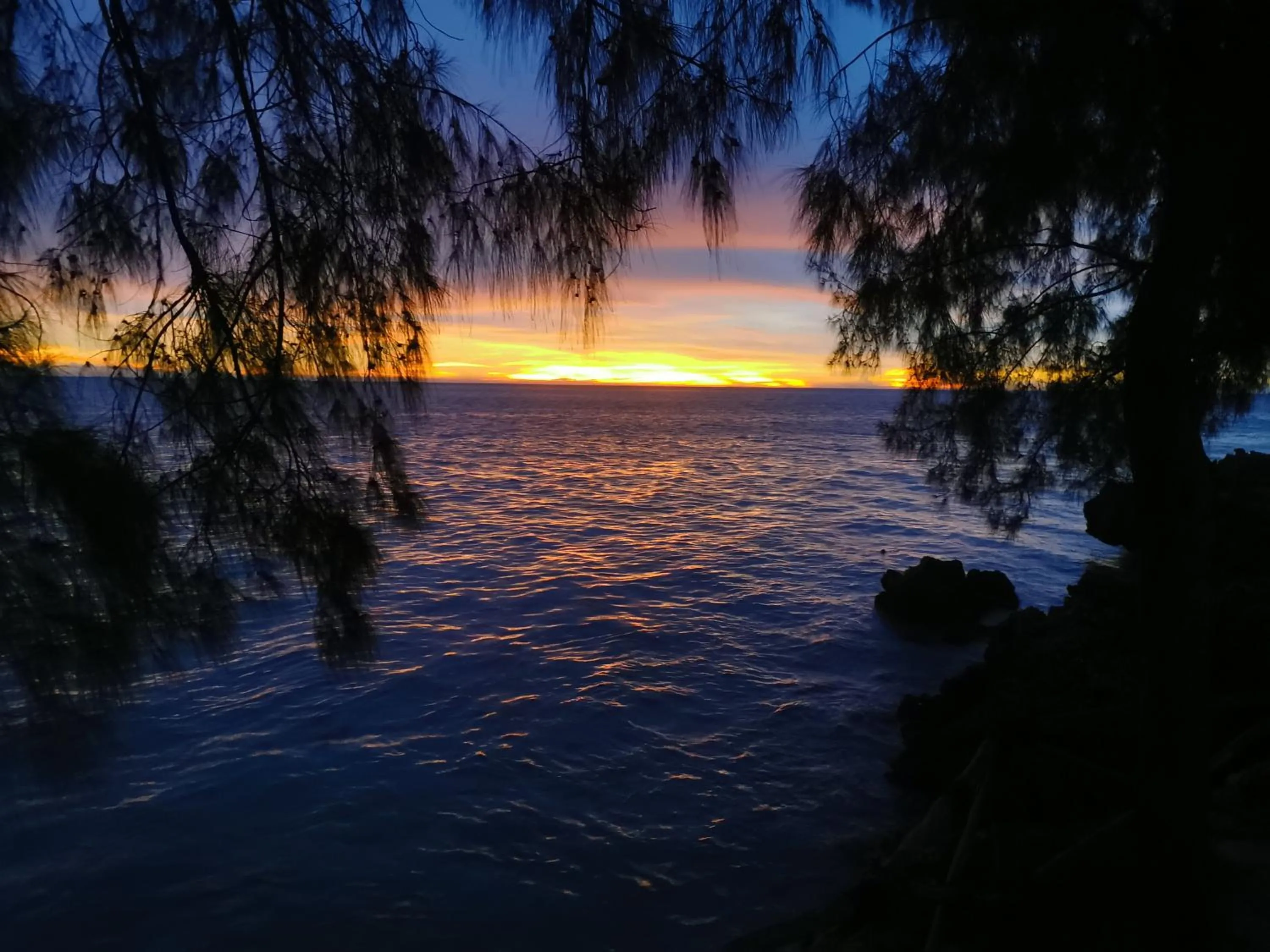 Sunset in COCO REEF ECOLODGE