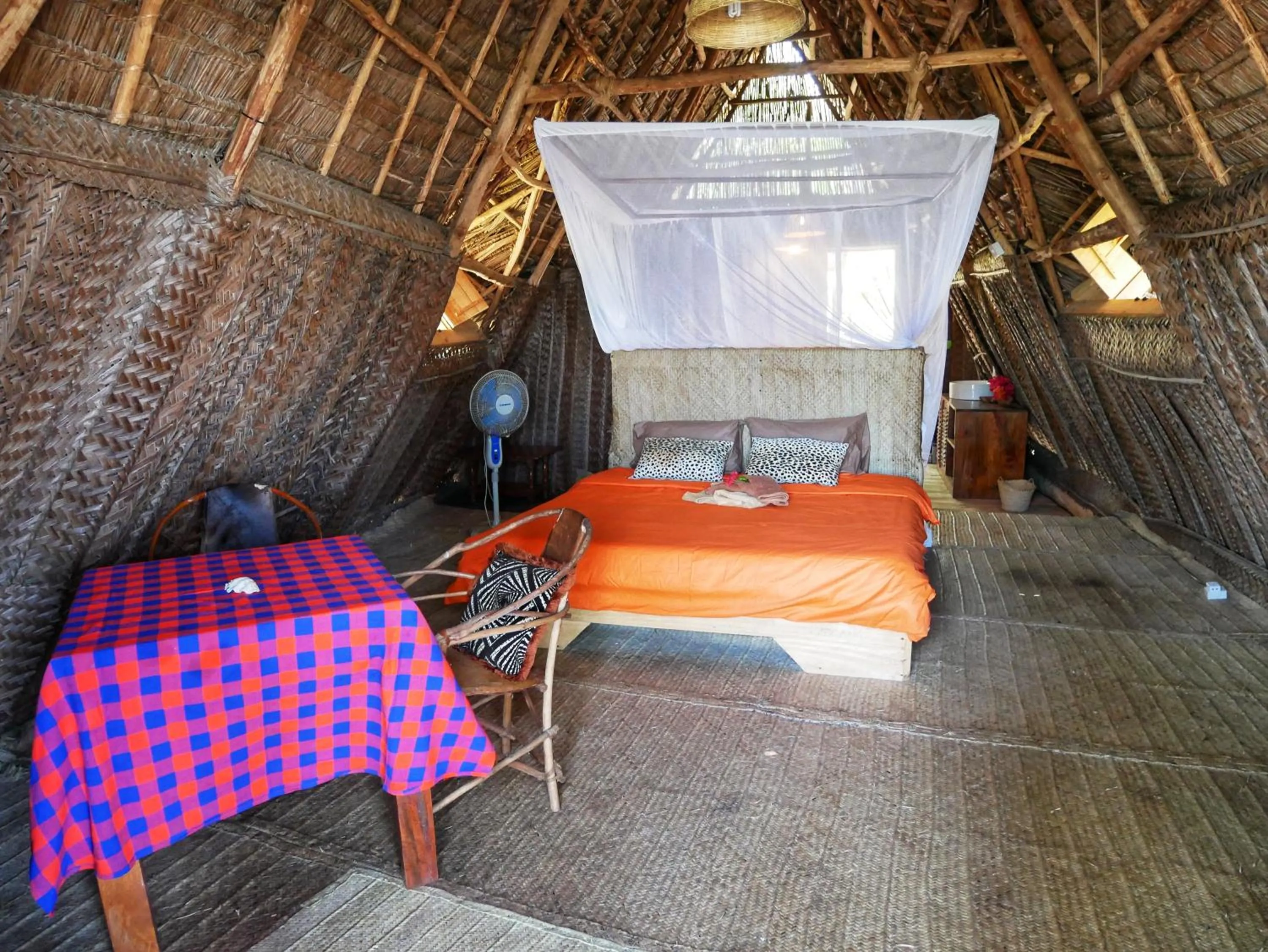 Bedroom, Bed in COCO REEF ECOLODGE