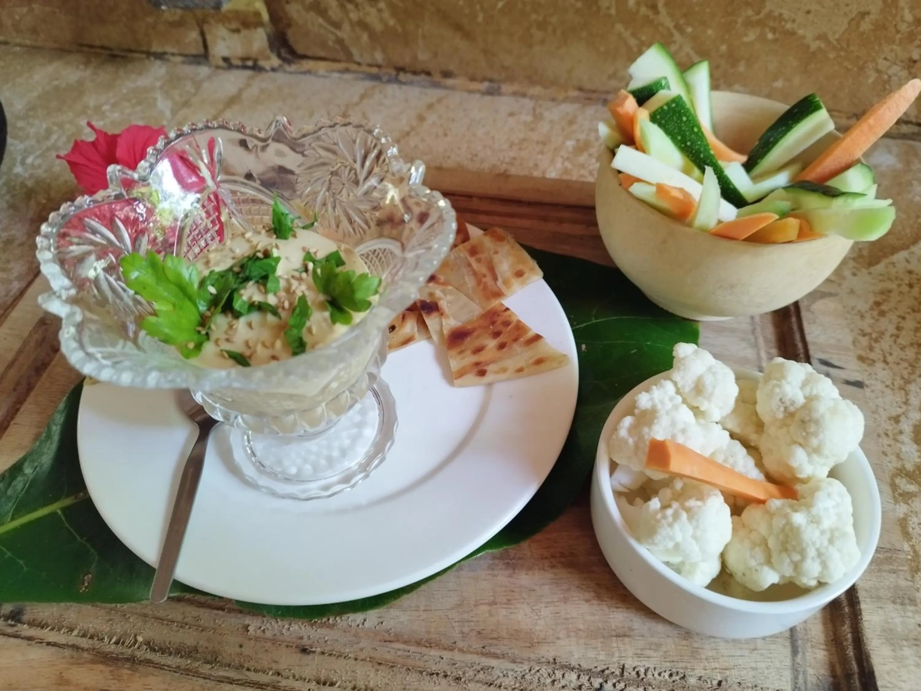 Lunch in COCO REEF ECOLODGE