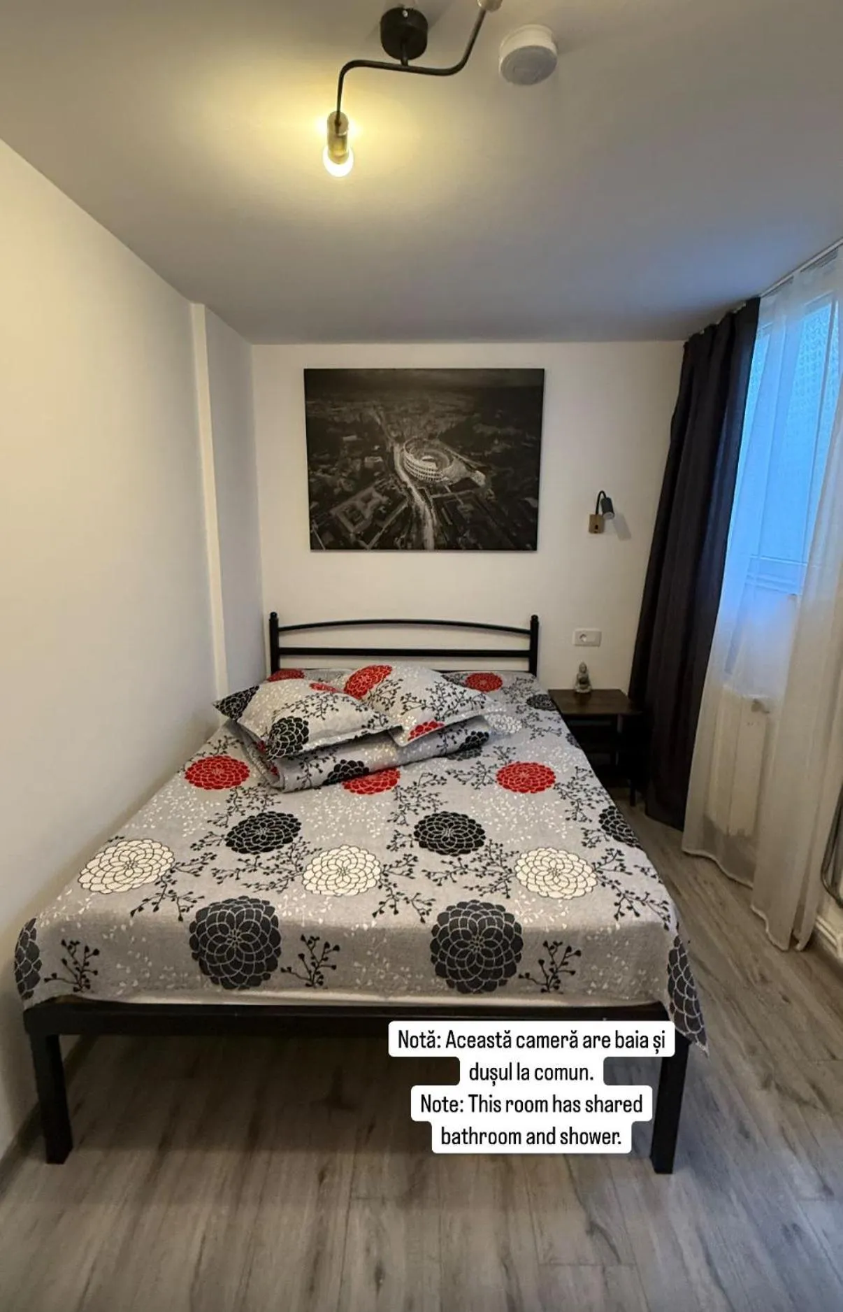 Queen Room with Shared Bathroom - single occupancy in Casa Bucovineană