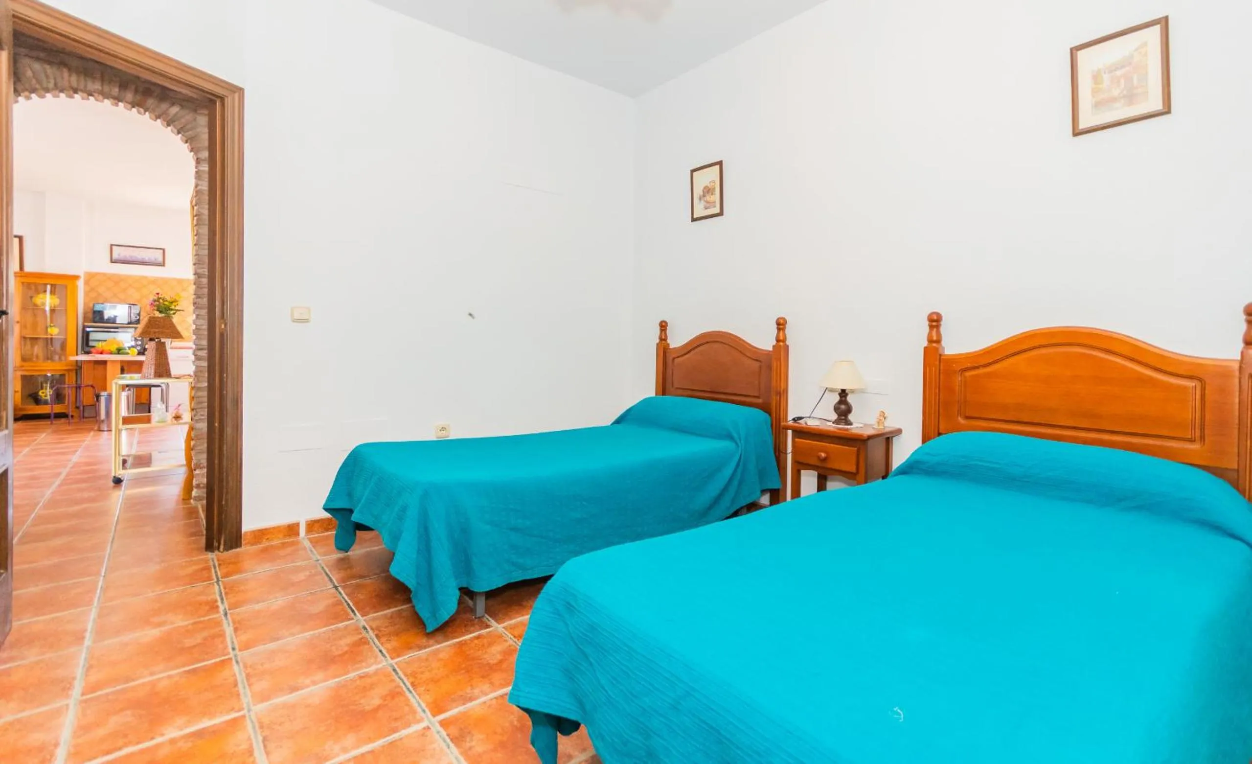 Bed in Cubo's Casa Los Sueños