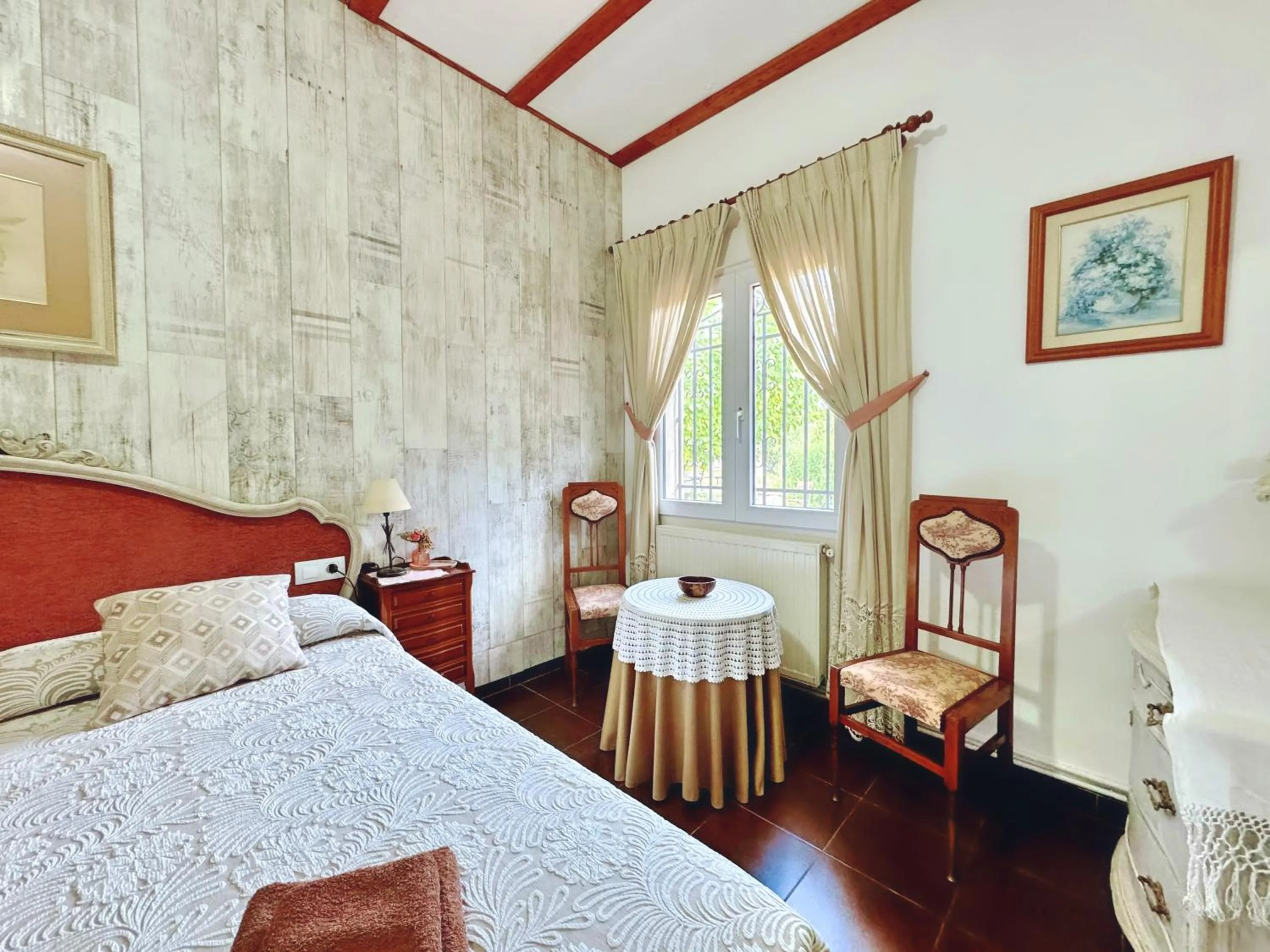 Twin Room in Casa Rural Aire