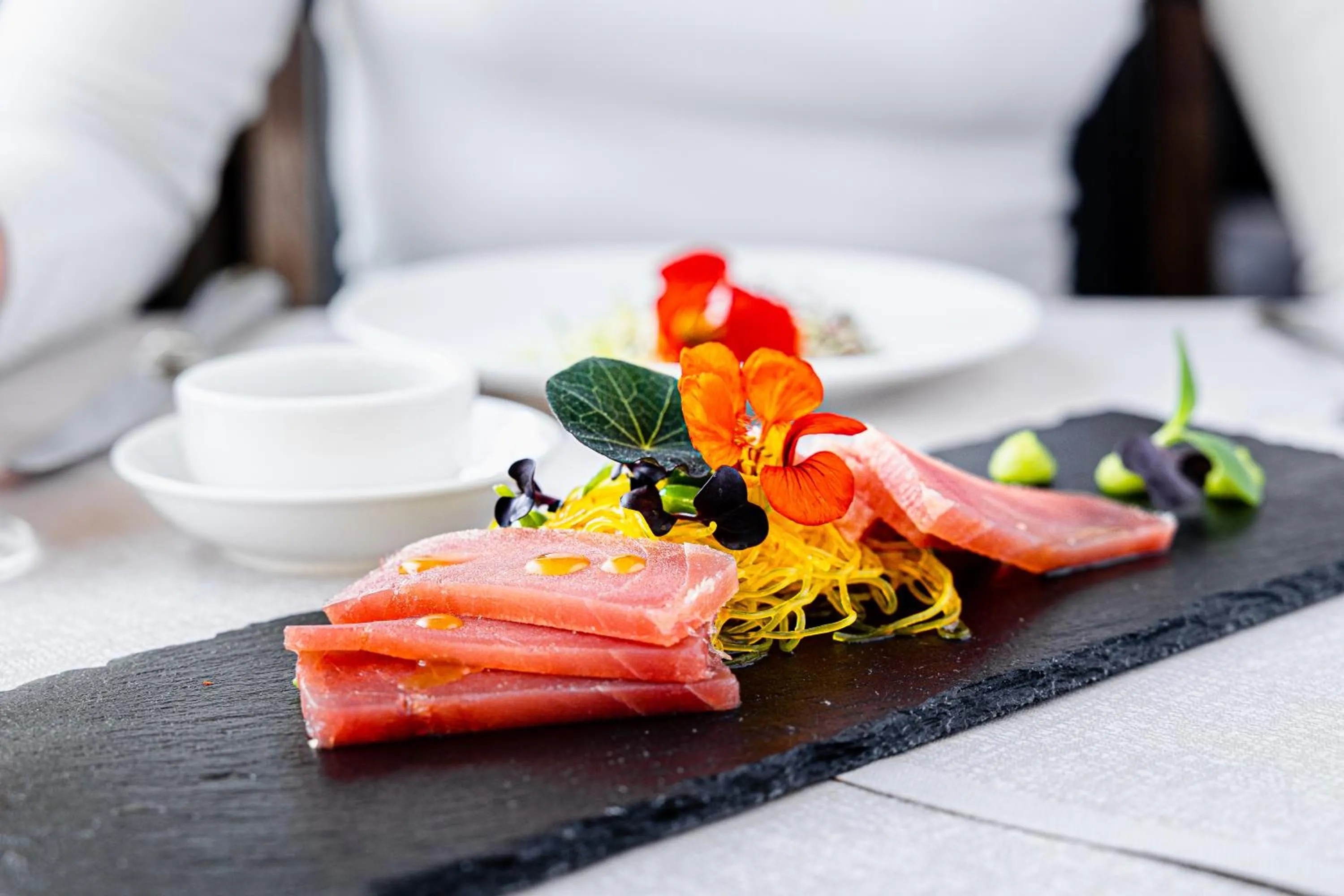 Food close-up in Hotel UTO KULM car-free hideaway in Zurich