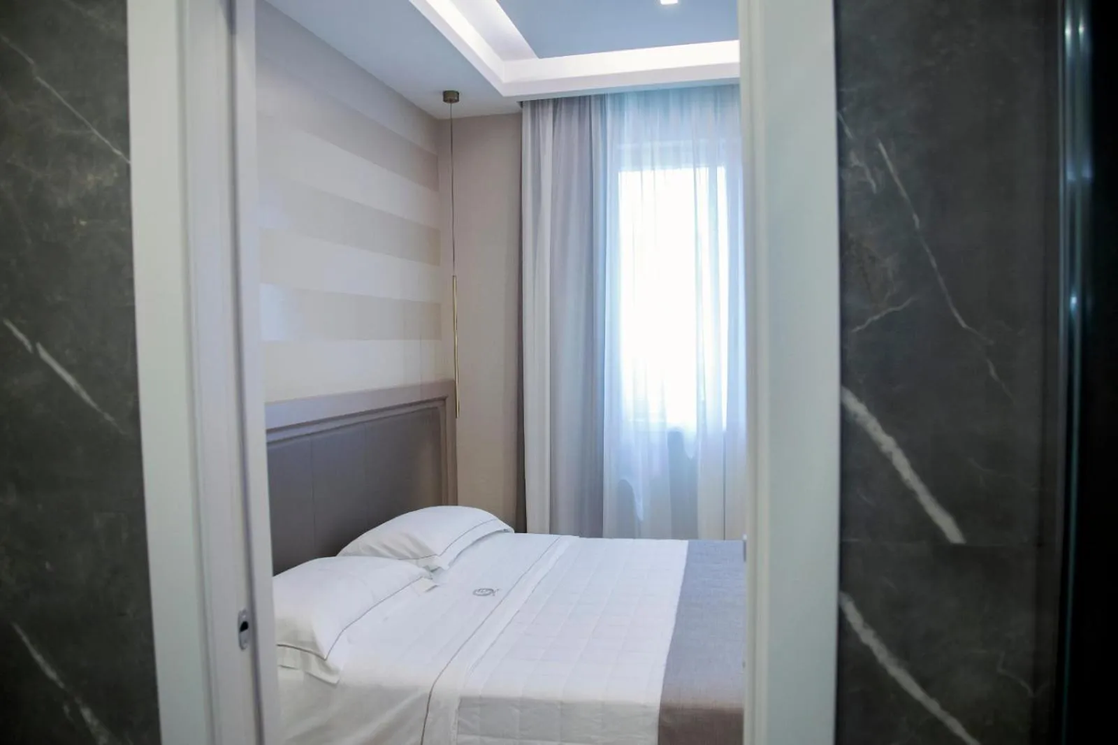 Bed in Hotel Ristorante Aeclanum