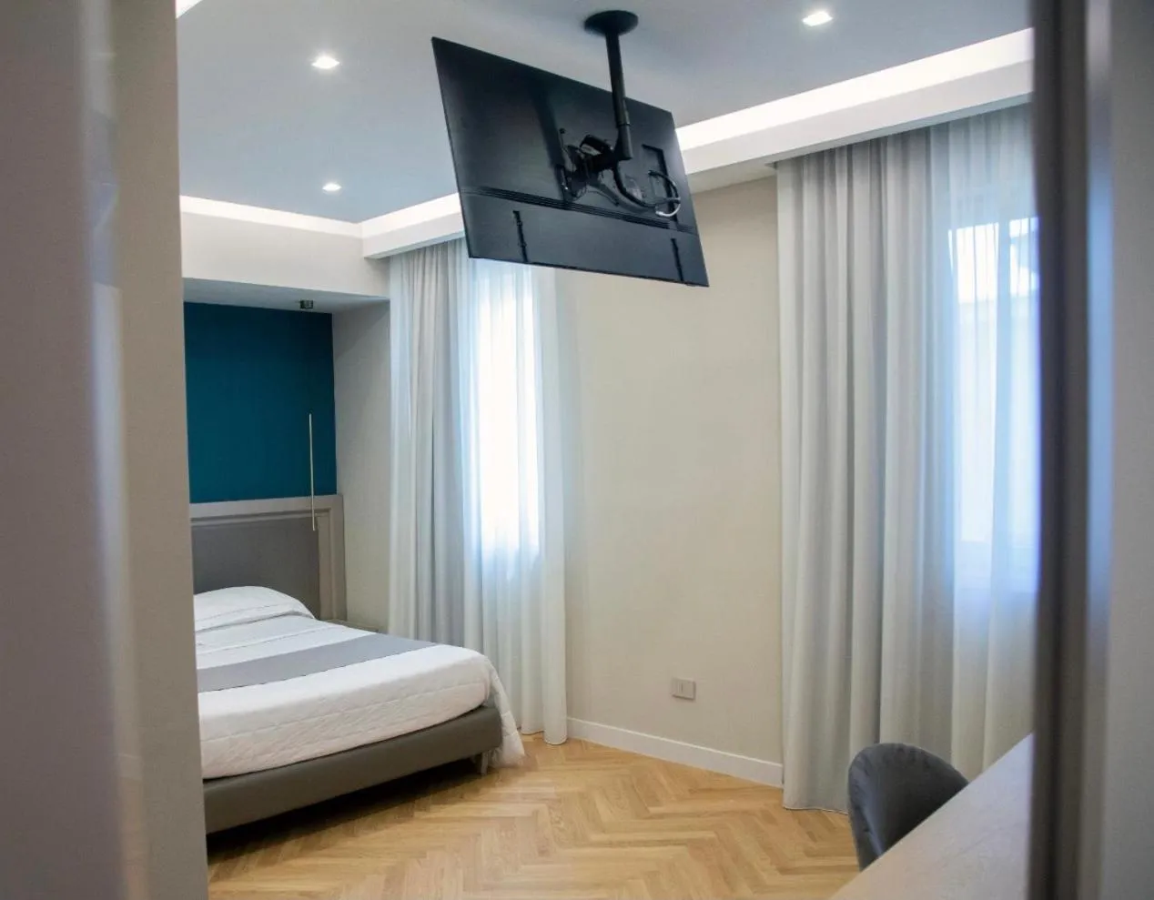 Bed in Hotel Ristorante Aeclanum