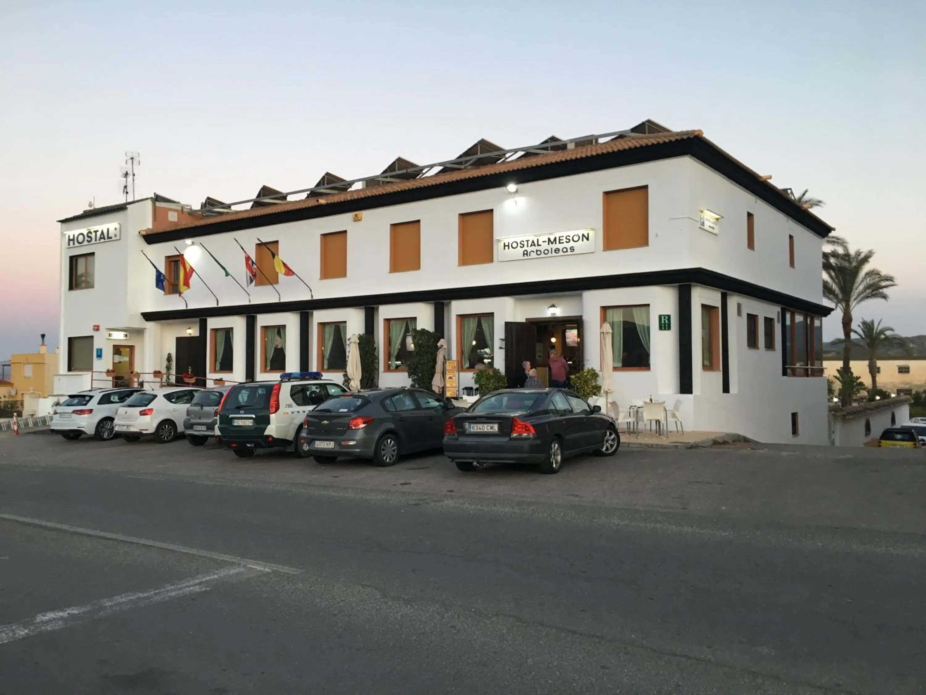 Property building in Hostal Mesón Arboleas