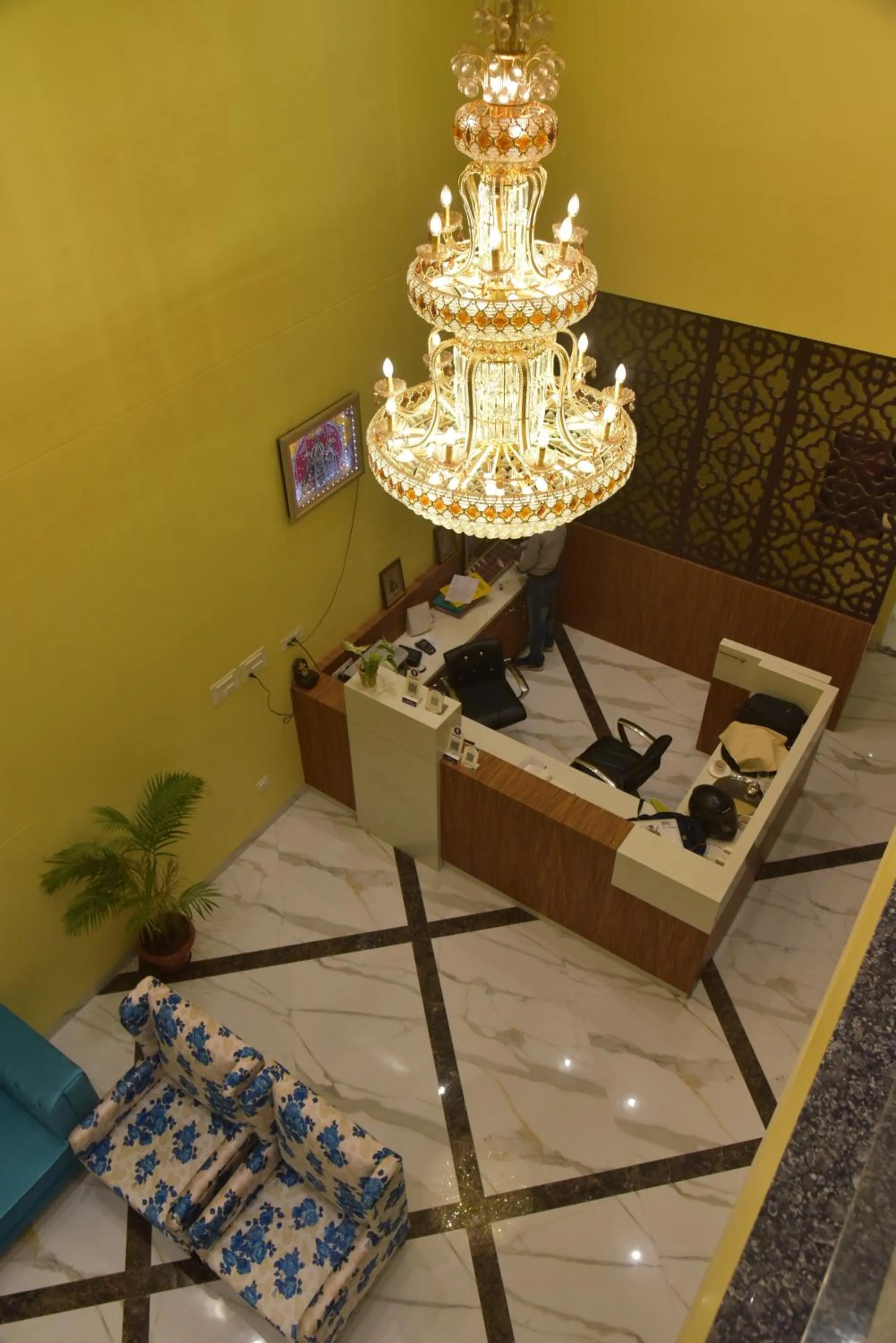 Lobby or reception in Hotel Siddharsh Heritage