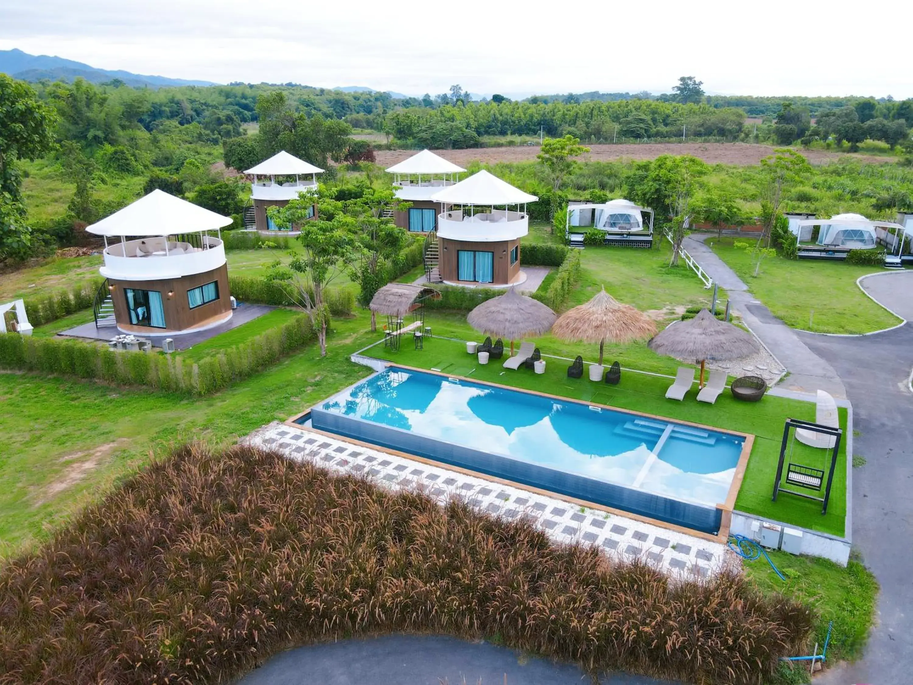 Bird's eye view in ไร่บำรุงผล Raibumrungphol Bird's eye view in ไร่บำรุงผล Raibumrungphol