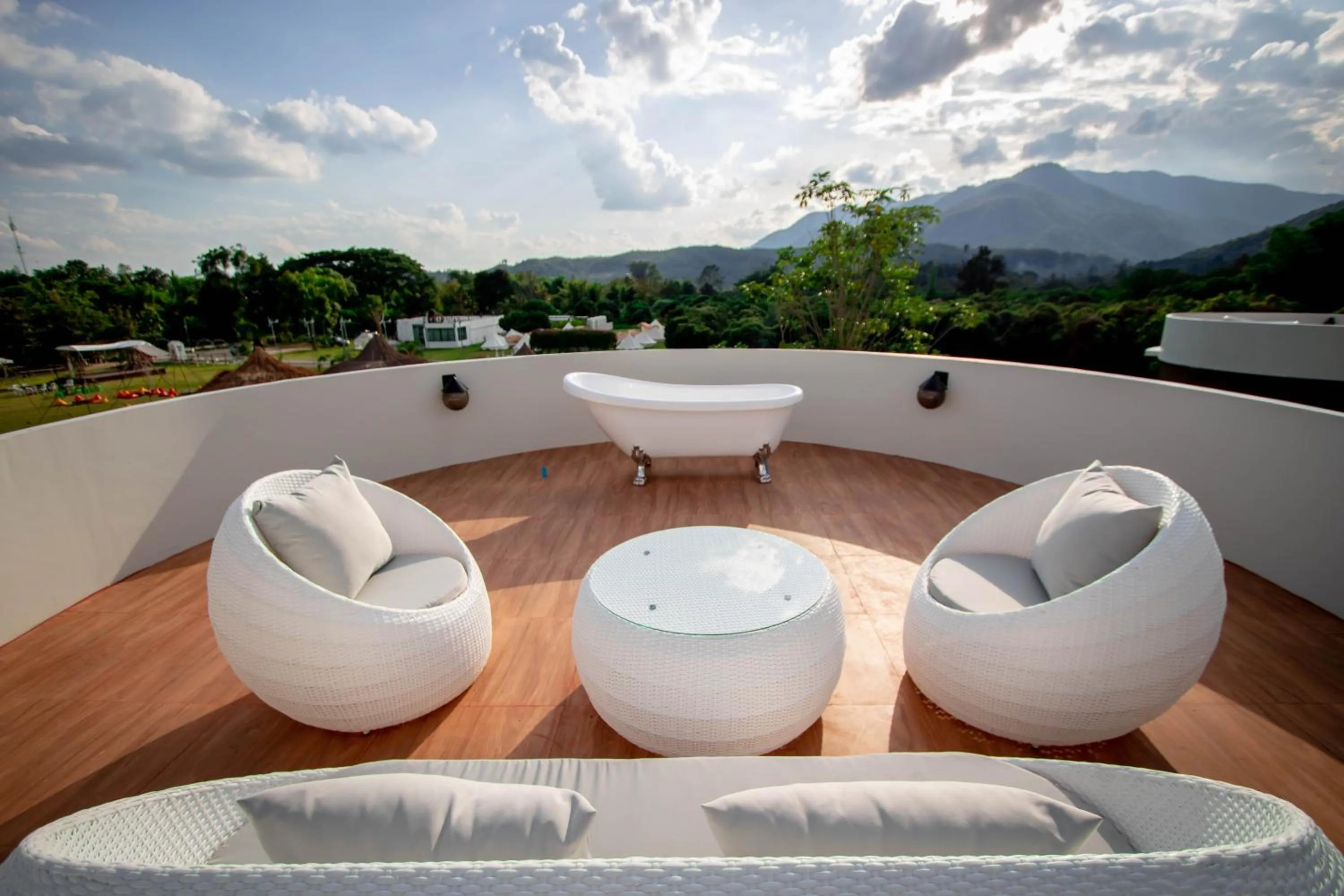 Natural landscape in ไร่บำรุงผล Raibumrungphol