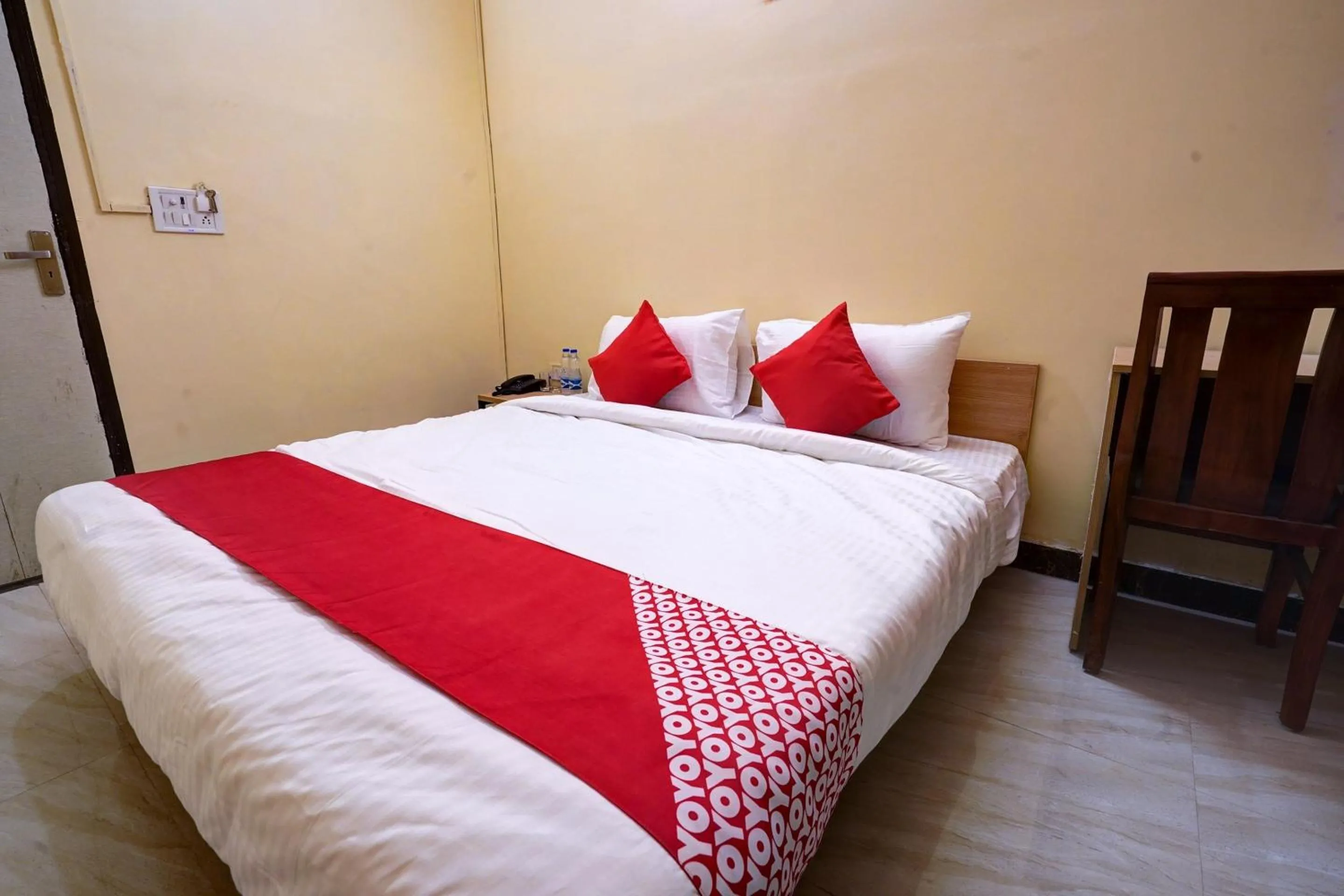 Bedroom, Bed in Hotel O Relax Inn