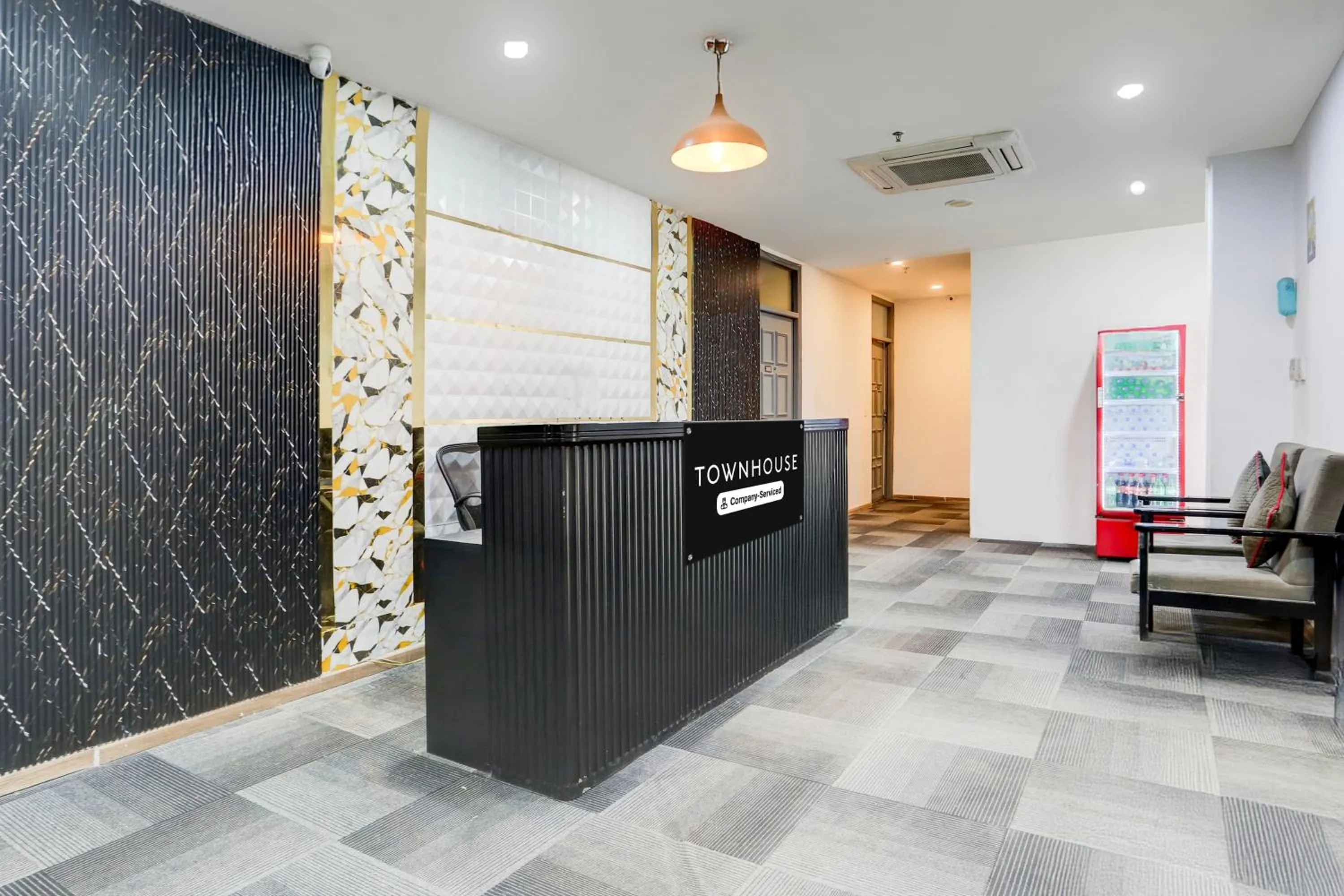 Lobby or reception in Townhouse Sector 64 Near WorldMark Gurugram Formerly Vero