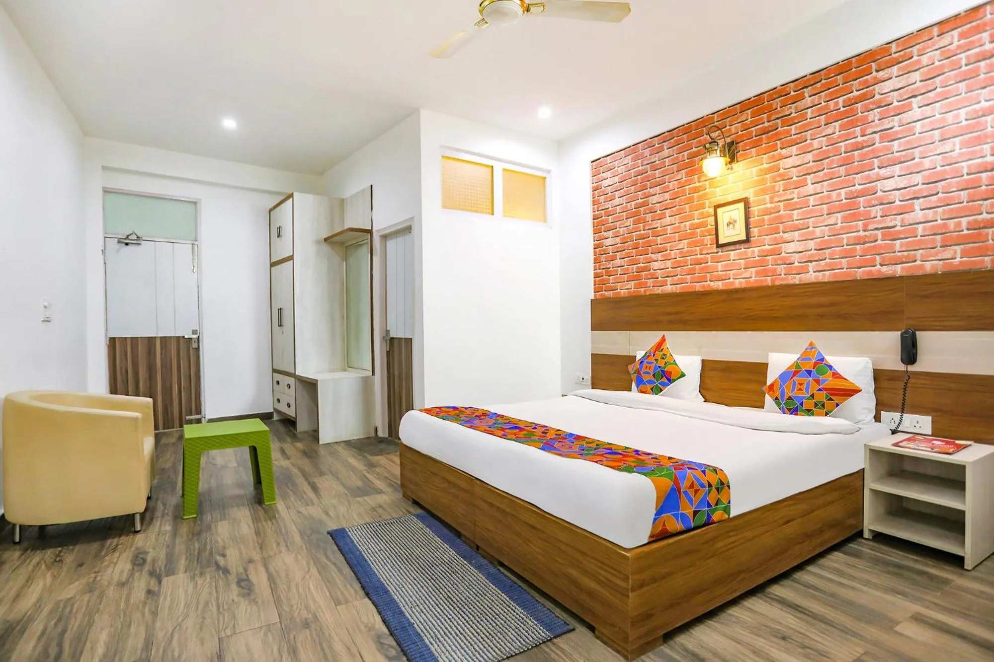 Bedroom, Bed in FabHotel Aravali Suites