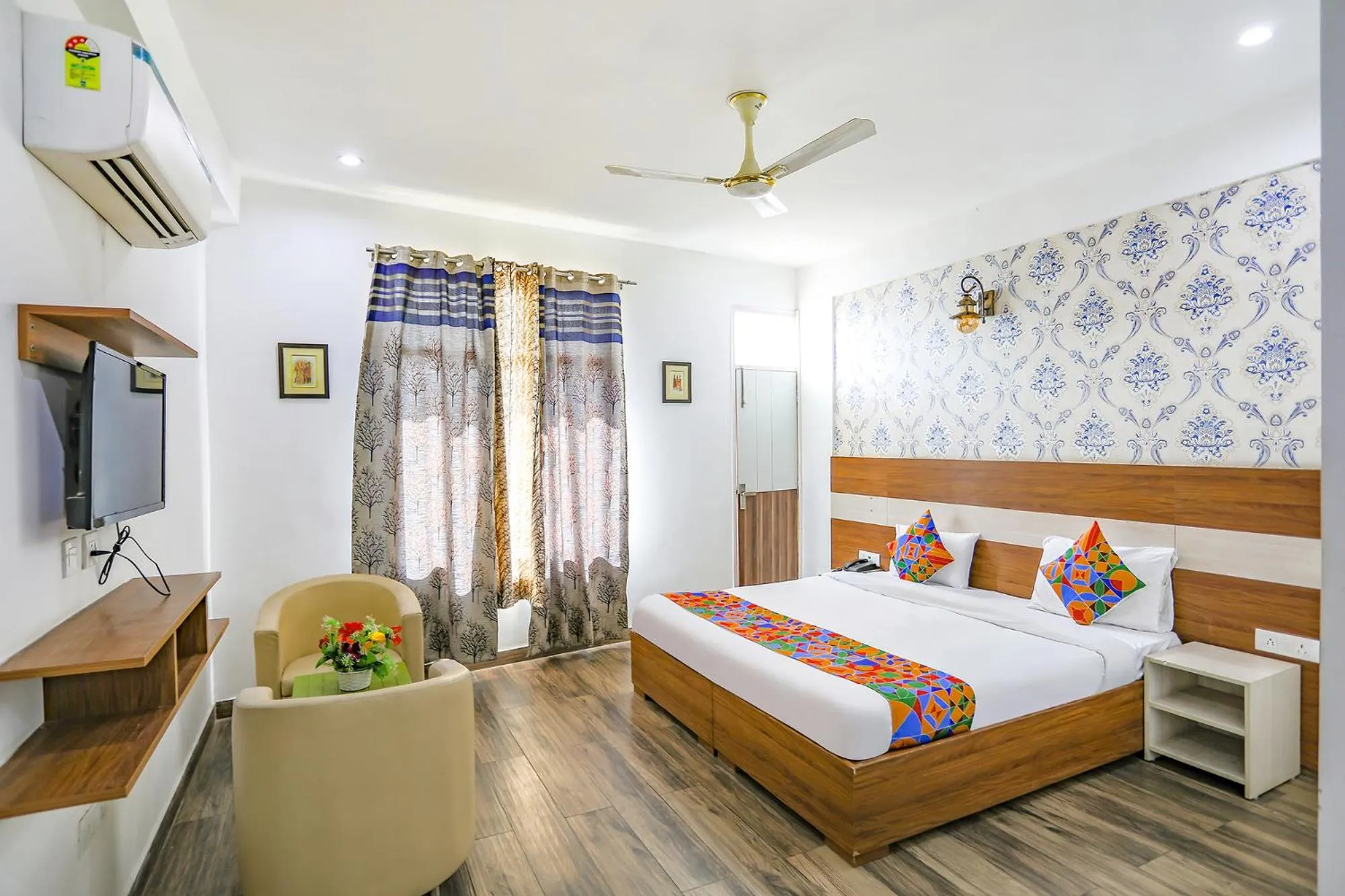 Bedroom, Bed in FabHotel Aravali Suites