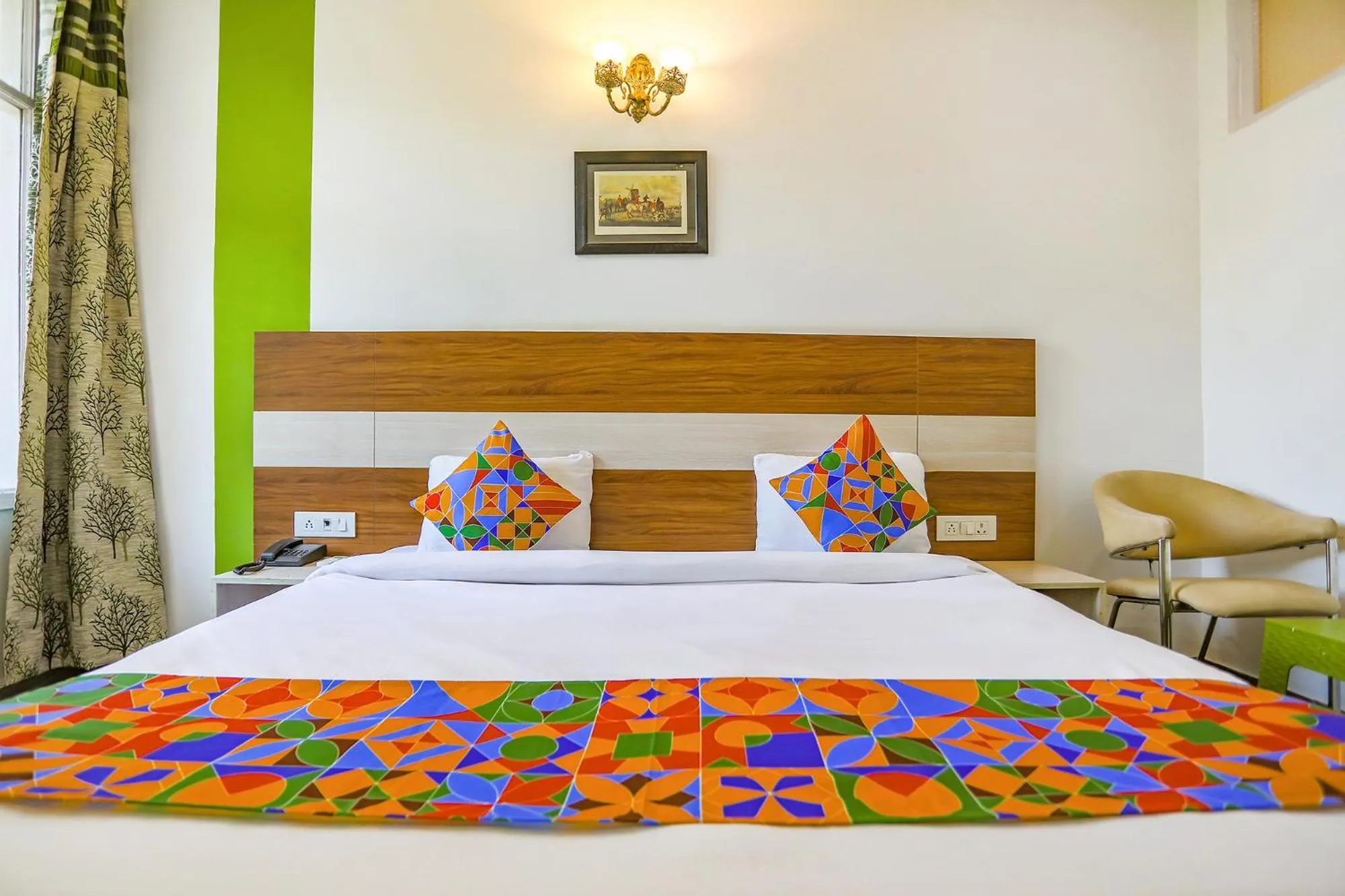 Bedroom, Bed in FabHotel Aravali Suites