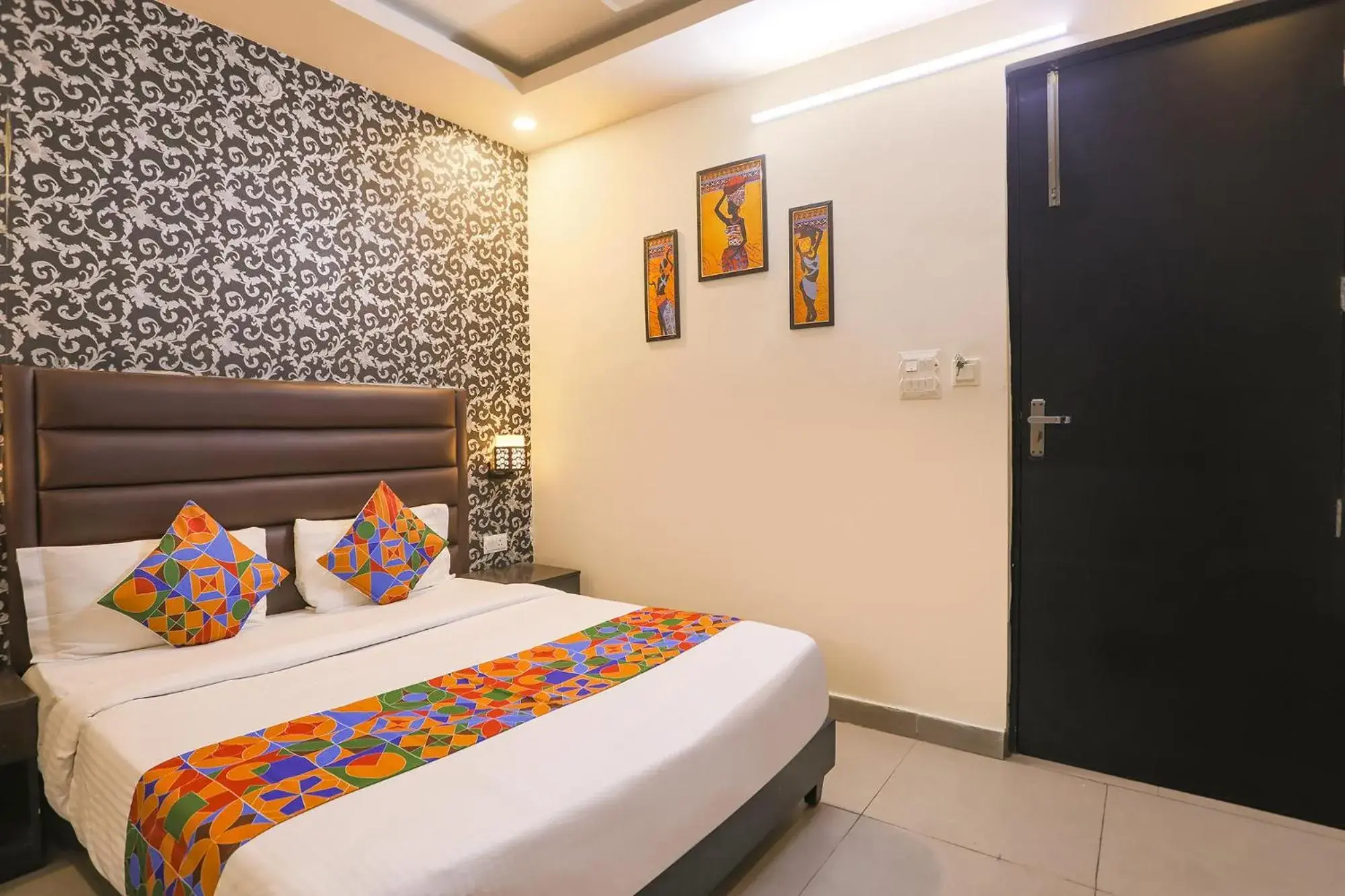 Bed in FabHotel The Diamond Bed in FabHotel The Diamond