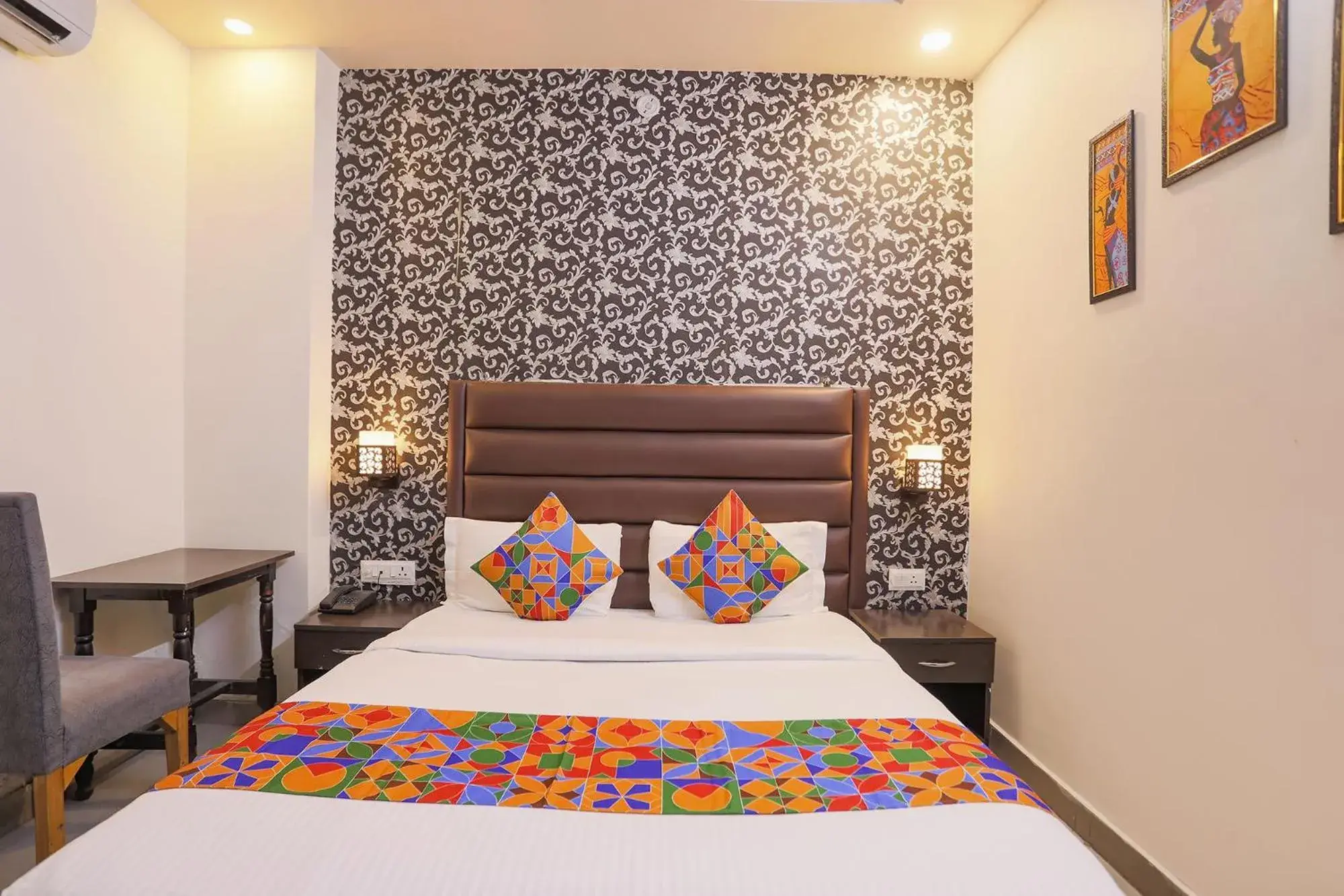 Bed in FabHotel The Diamond Bed in FabHotel The Diamond