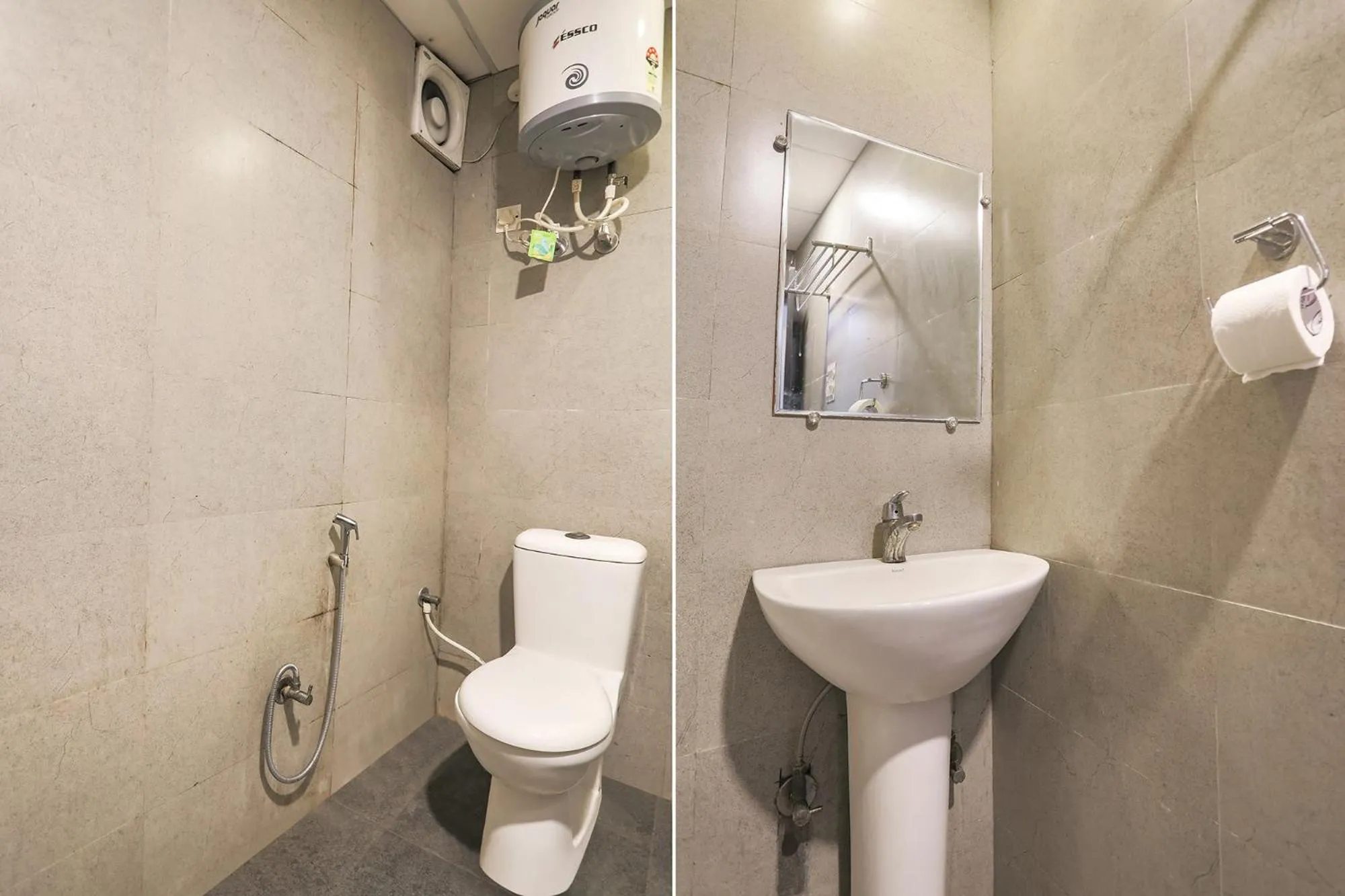 Bathroom in FabHotel The Diamond