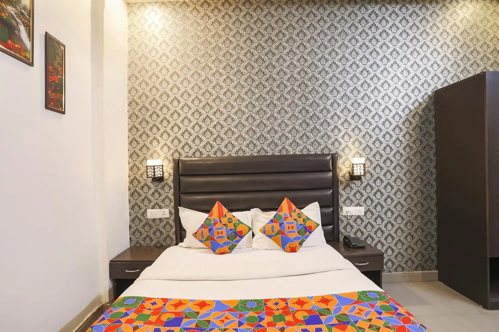 Bed in FabHotel The Diamond Bed in FabHotel The Diamond