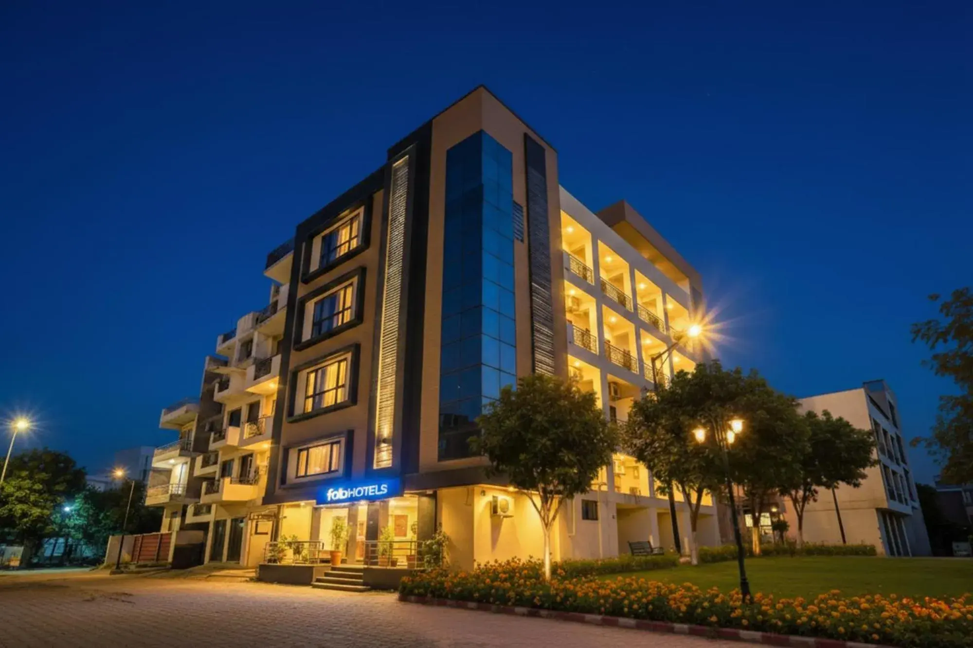 Property building in FabHotel The Diamond Property building in FabHotel The Diamond