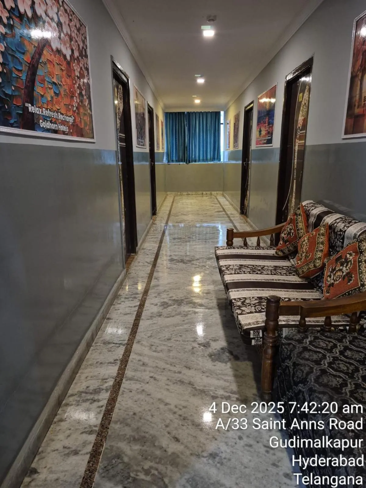 Lobby or reception in Goldhorn Hotels & Banquet Mehdipatnam Near St Ann's college
